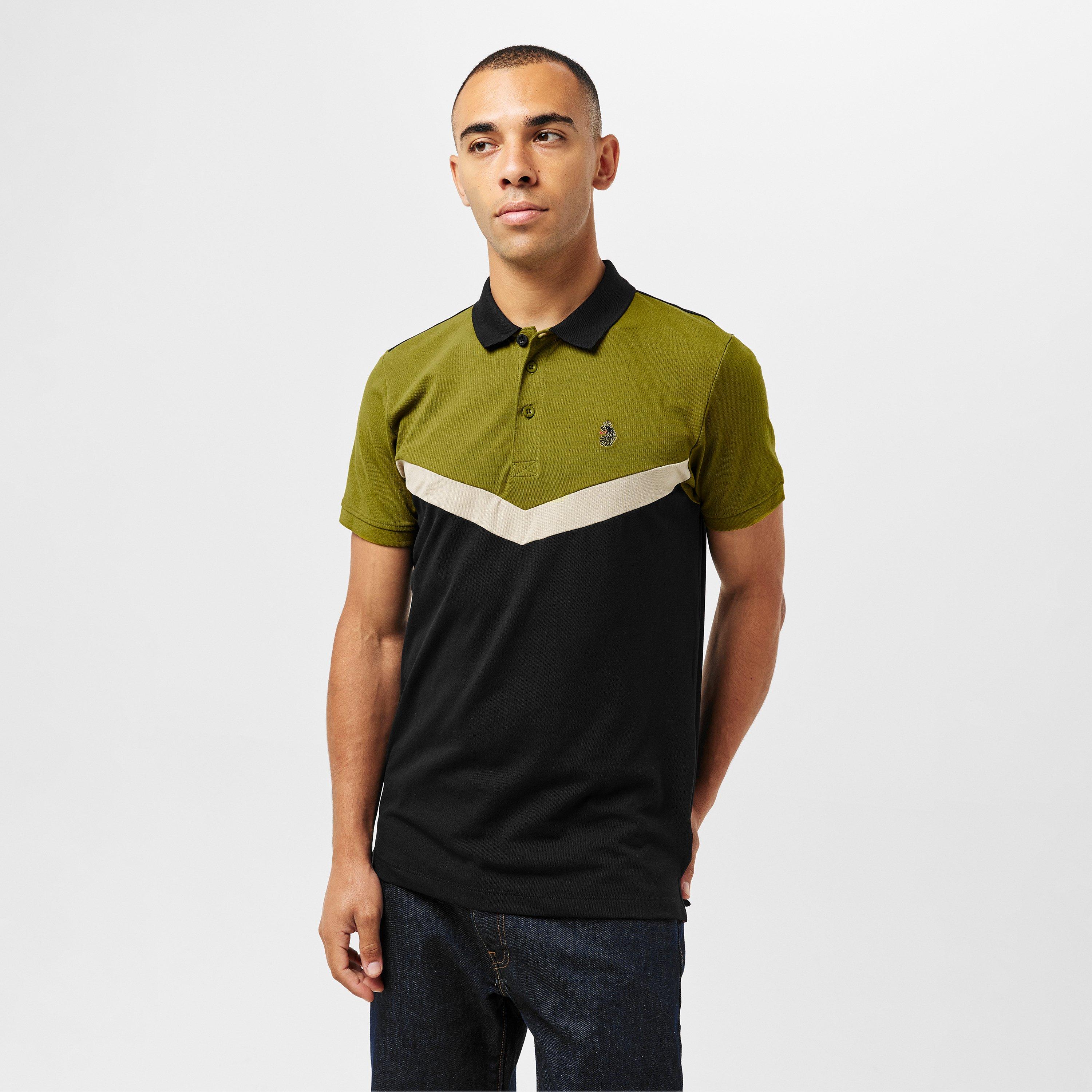 Cardamom Blk - Luke - Cala Chev Short-Sleeve Polo Shirt - 3