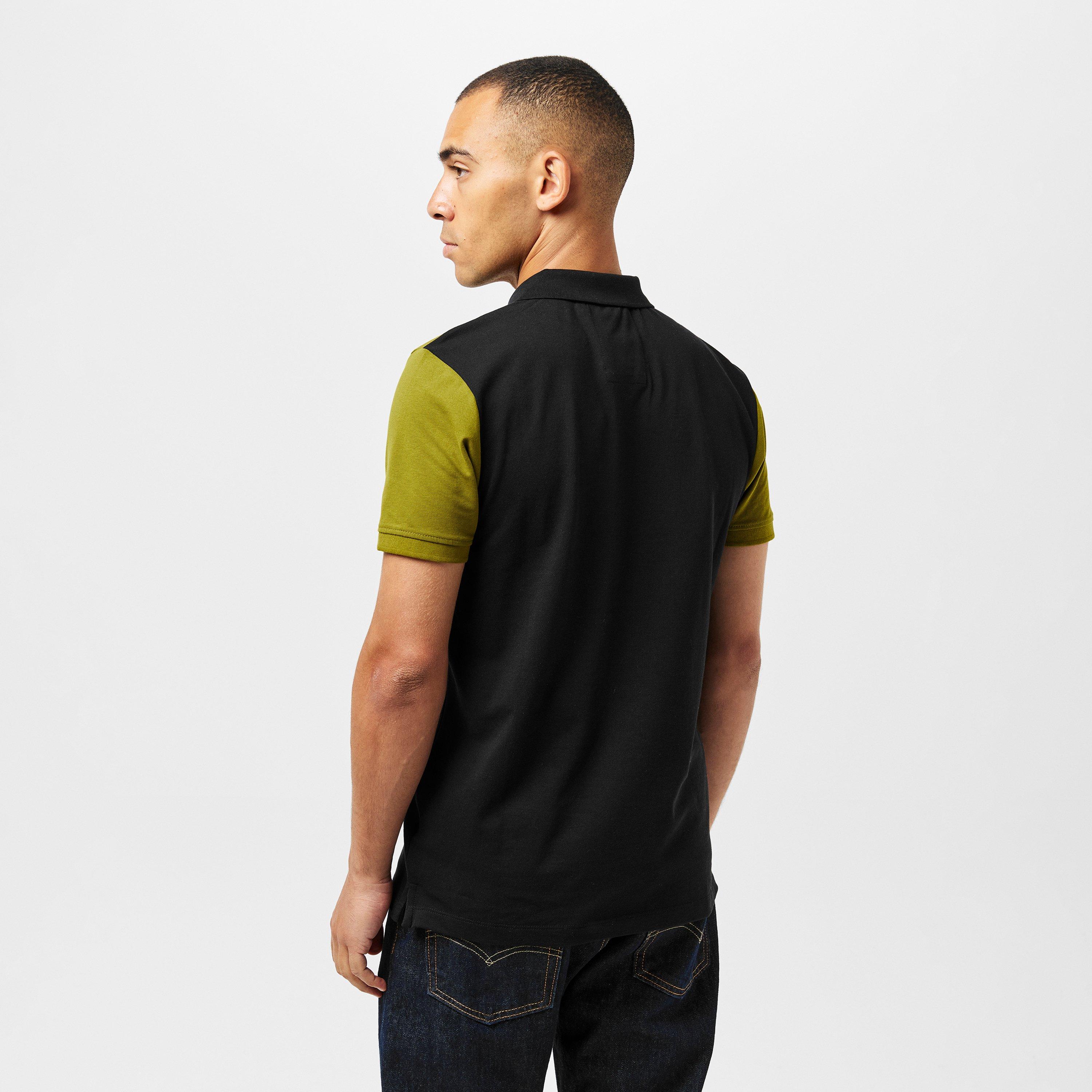 Cardamom Blk - Luke - Cala Chev Short-Sleeve Polo Shirt - 4