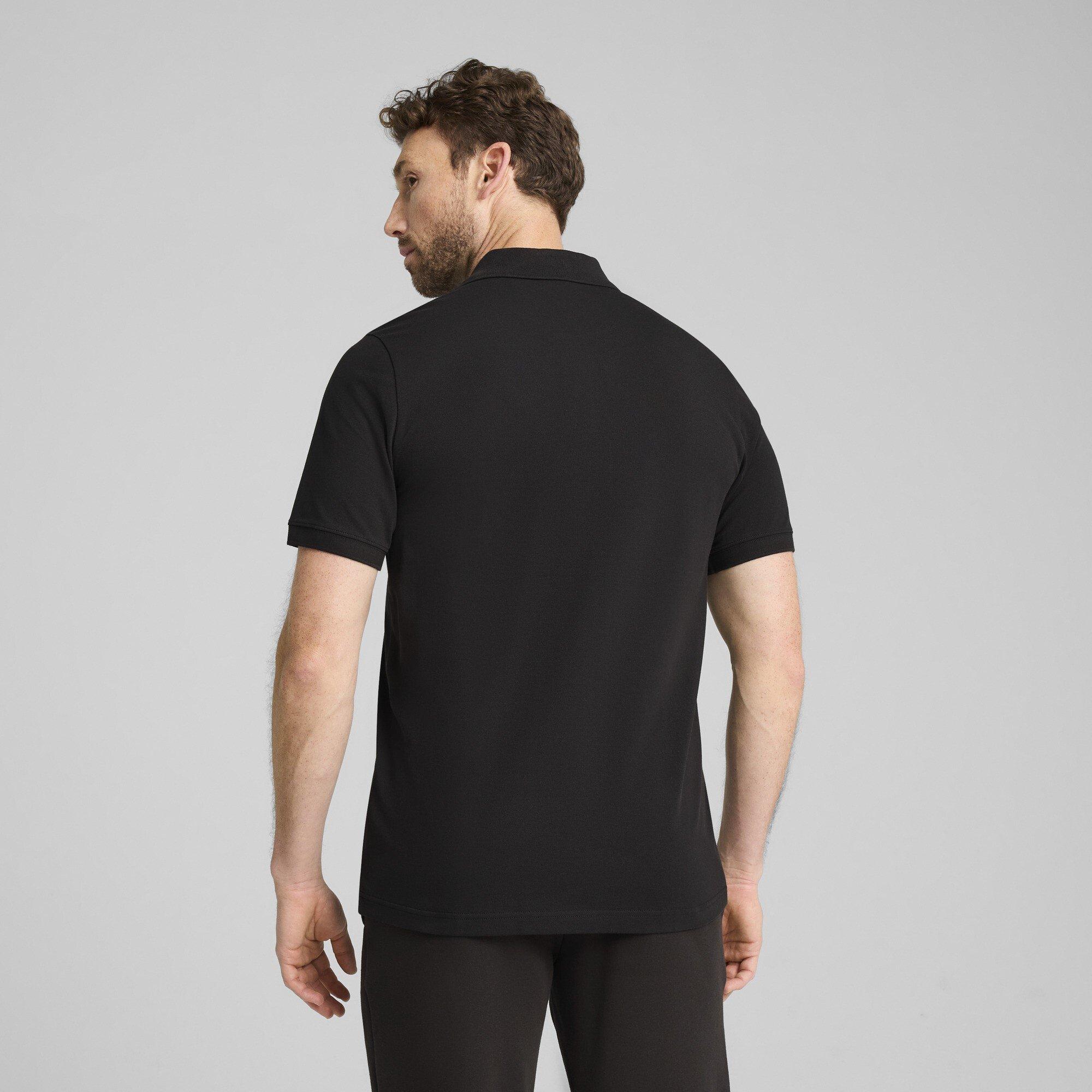 Puma Black - Puma - Men's Short Sleeve Polo Shirt - 4