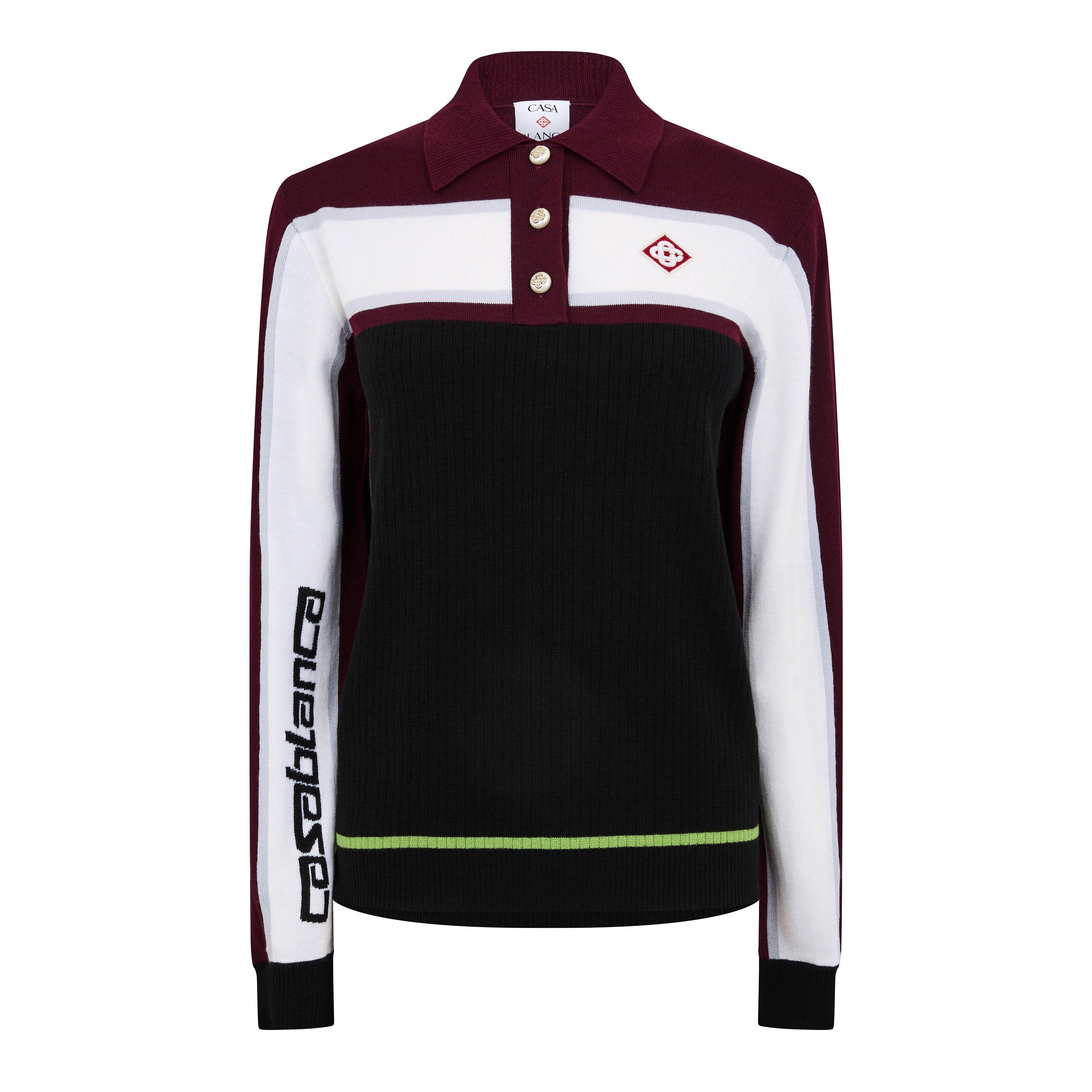 Casablanca Casa Polo Shirt Ld54 - Black - Size 16 (XL)