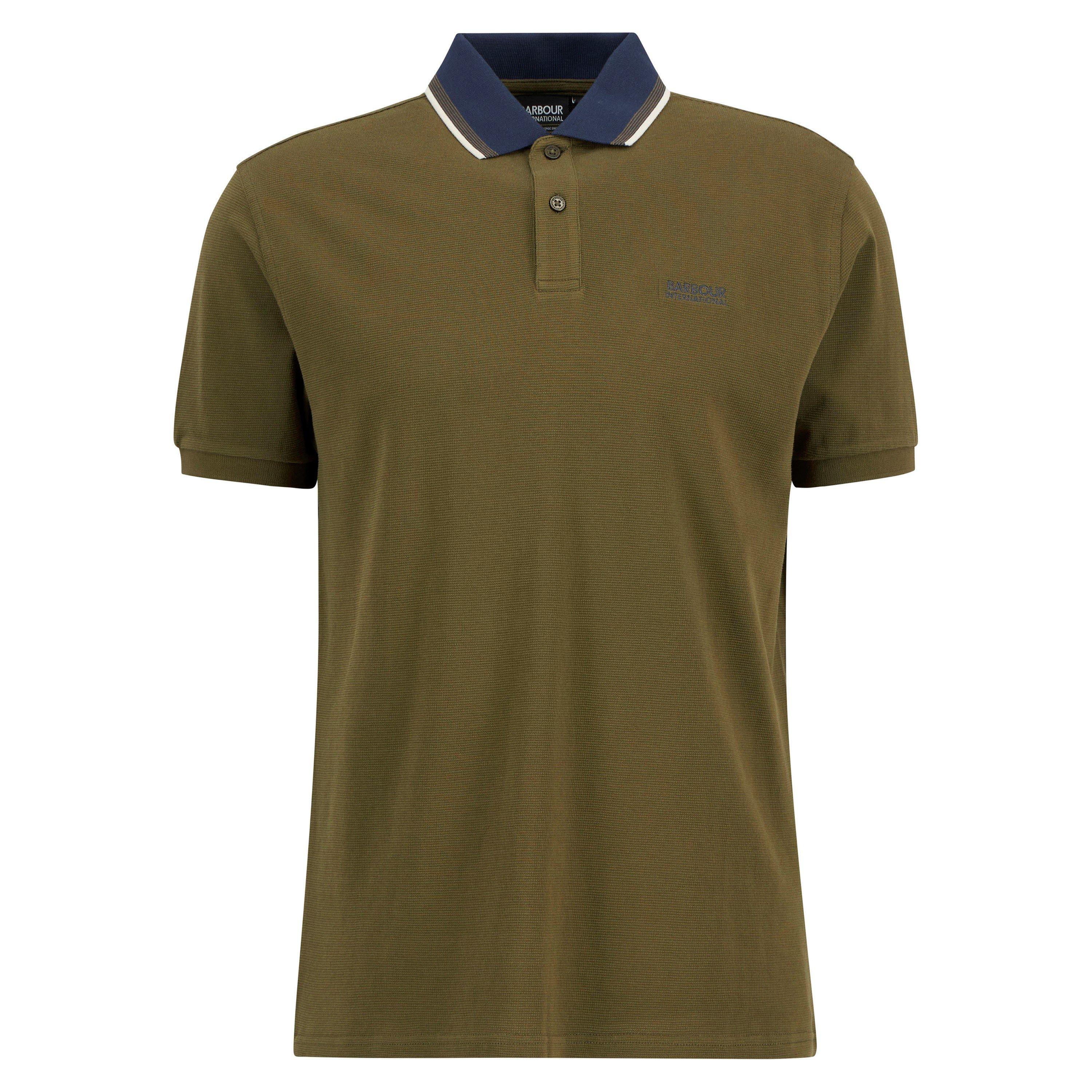 Barbour International Men's Vase Polo - Light Sage - 2XL