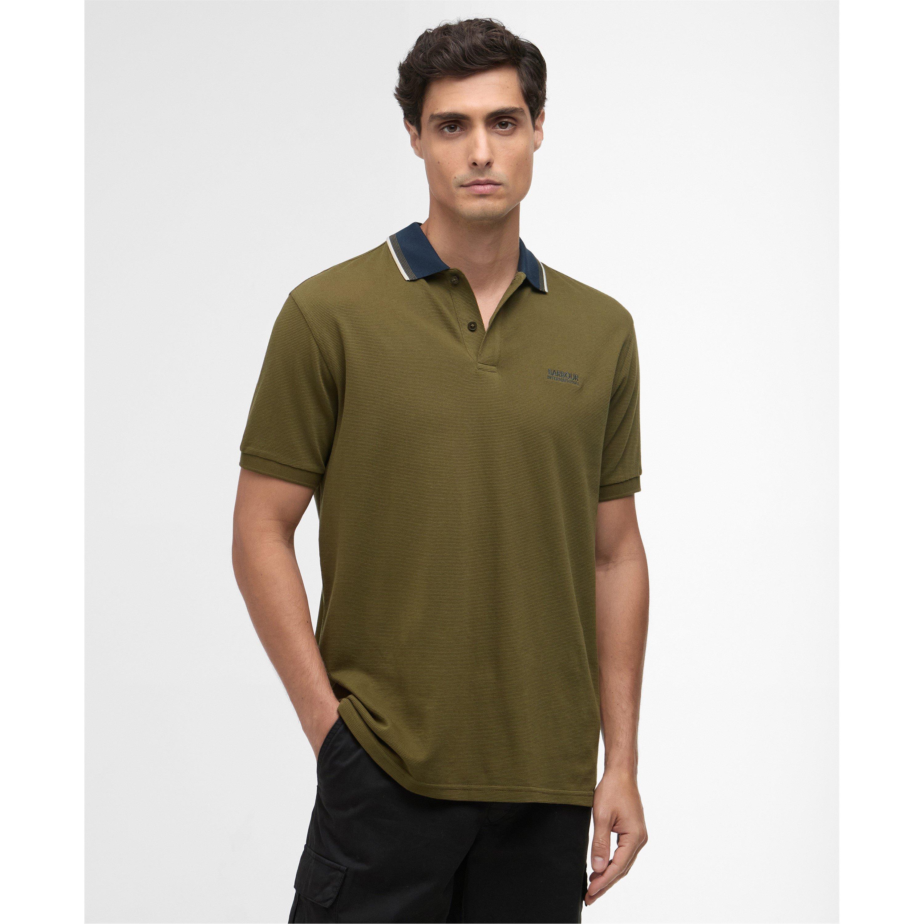 Light Sage - Barbour International - Mens Vase Polo - 2