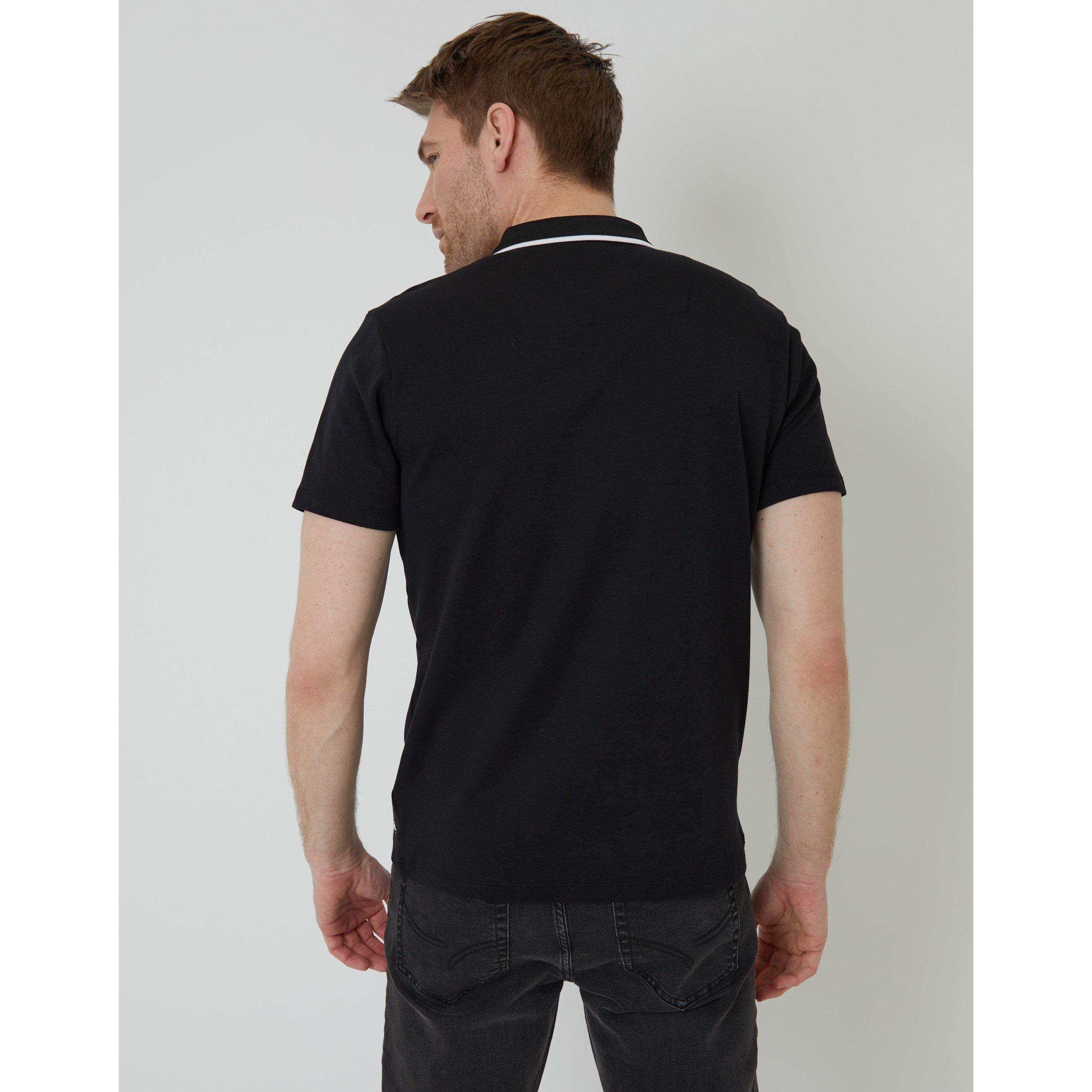 Black - Threadbare - Men's Short-Sleeve Polo Shirt - 3