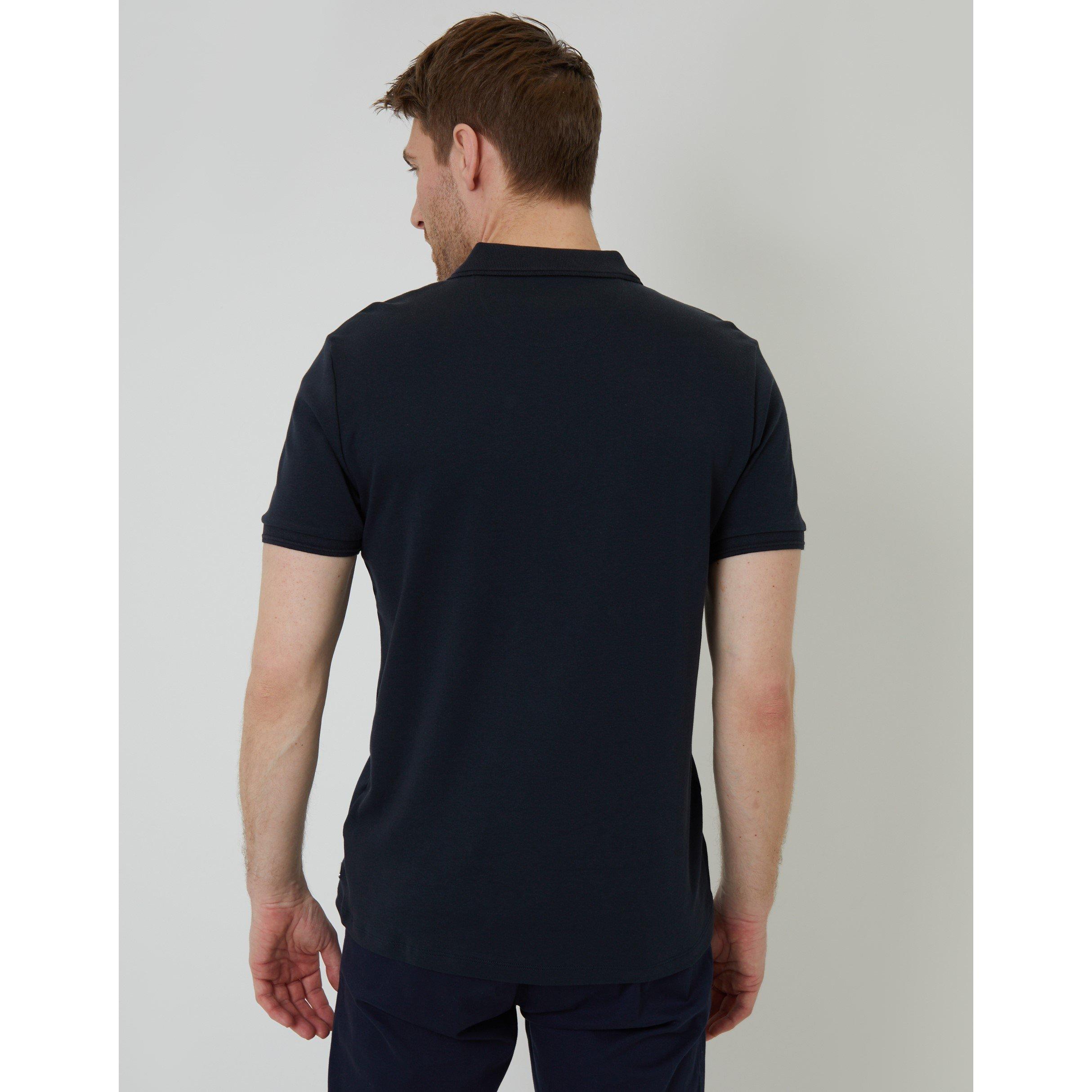 Navy - Threadbare - Men's Short-Sleeve Polo Shirt - 3