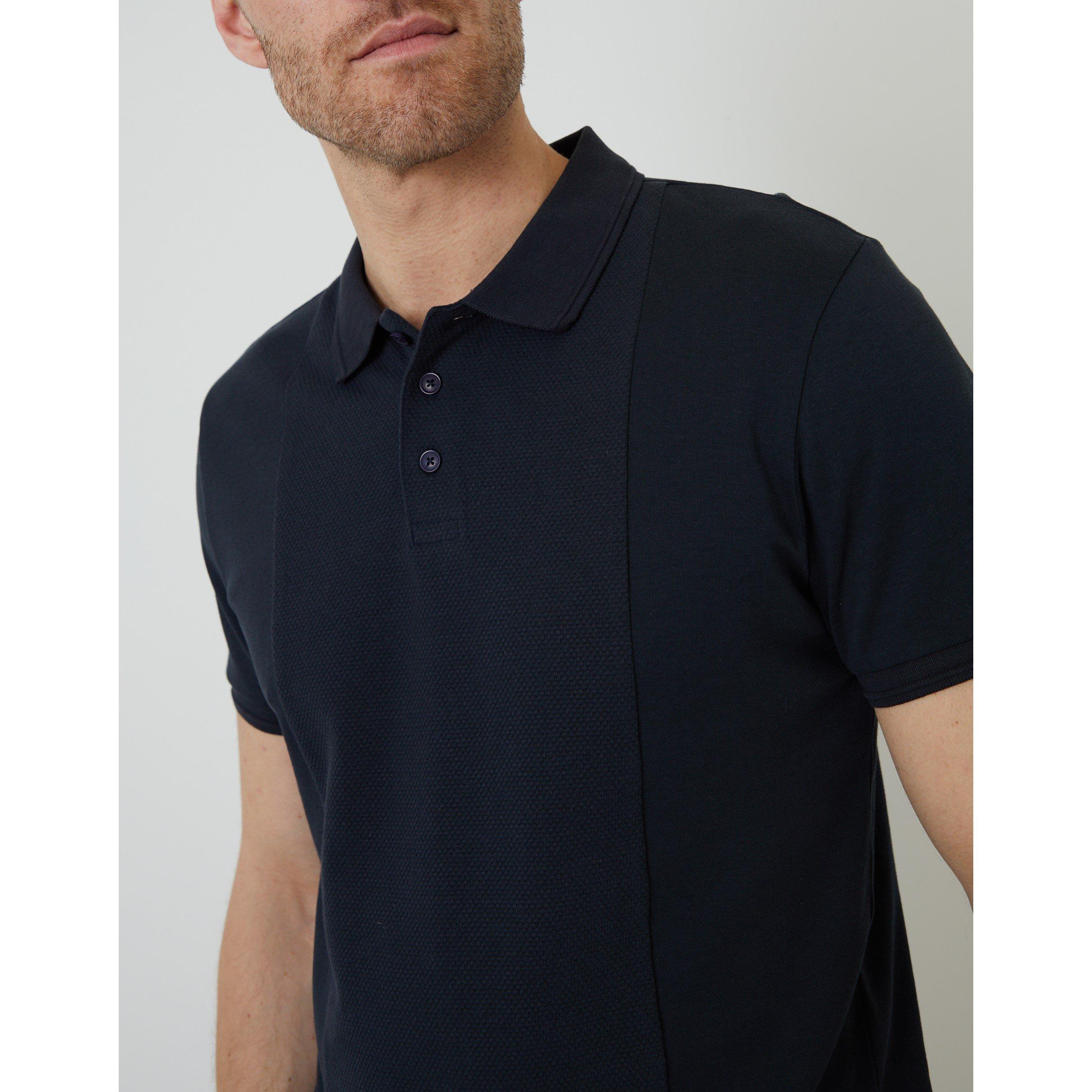 Navy - Threadbare - Men's Short-Sleeve Polo Shirt - 4