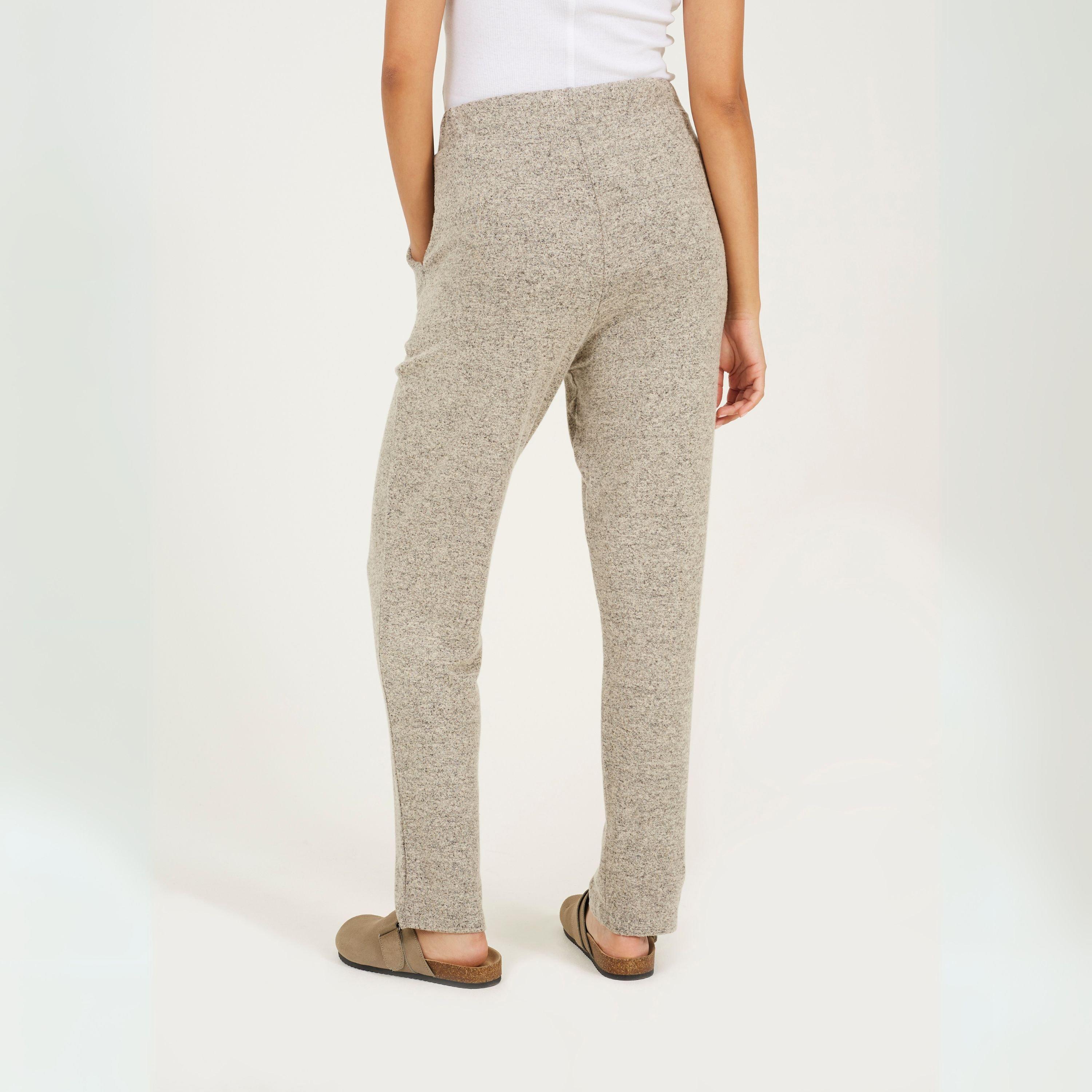 Beige - Brave Soul - Touch Trouser - 2