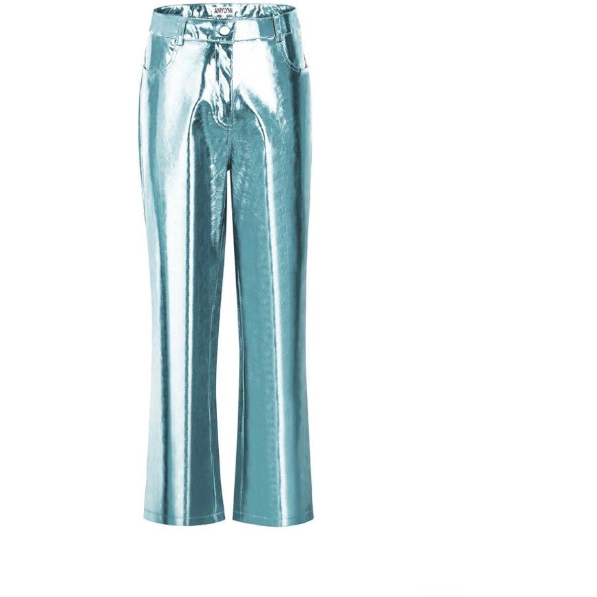 Amylynn Women's Lupe Straight Leg Trousers - Blue - M (10)