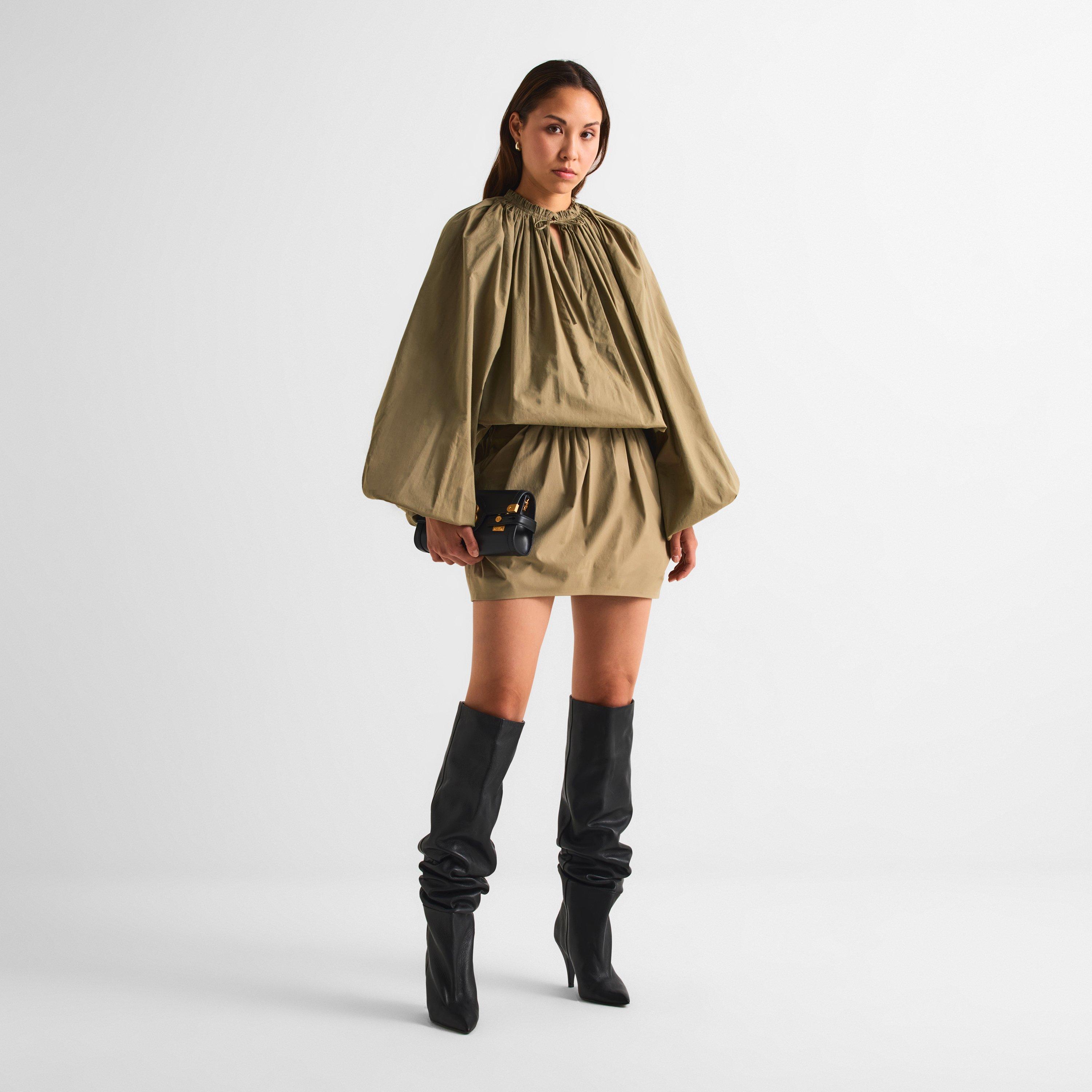 Pale Green - Balmain - Women's LS Long Sleeve Blouse - 6