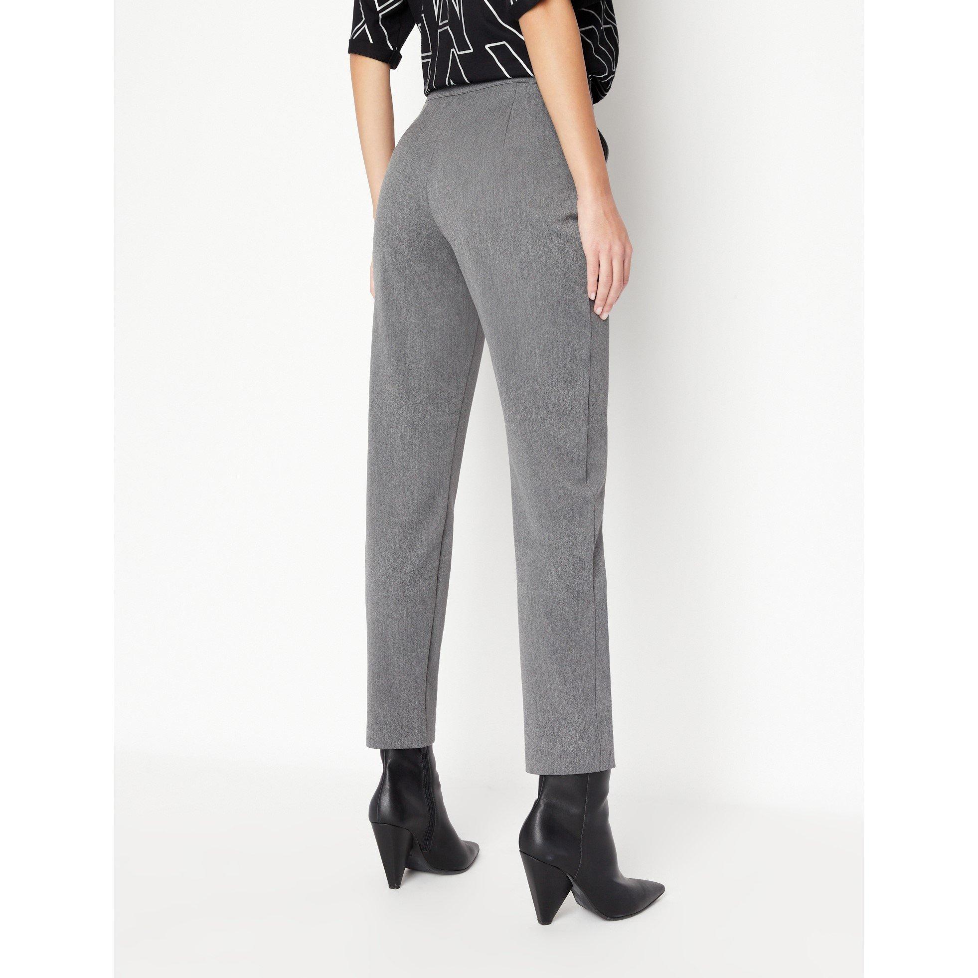 Tamno sivo - Armani Exchange - Women's Straight Leg Trouser - 2