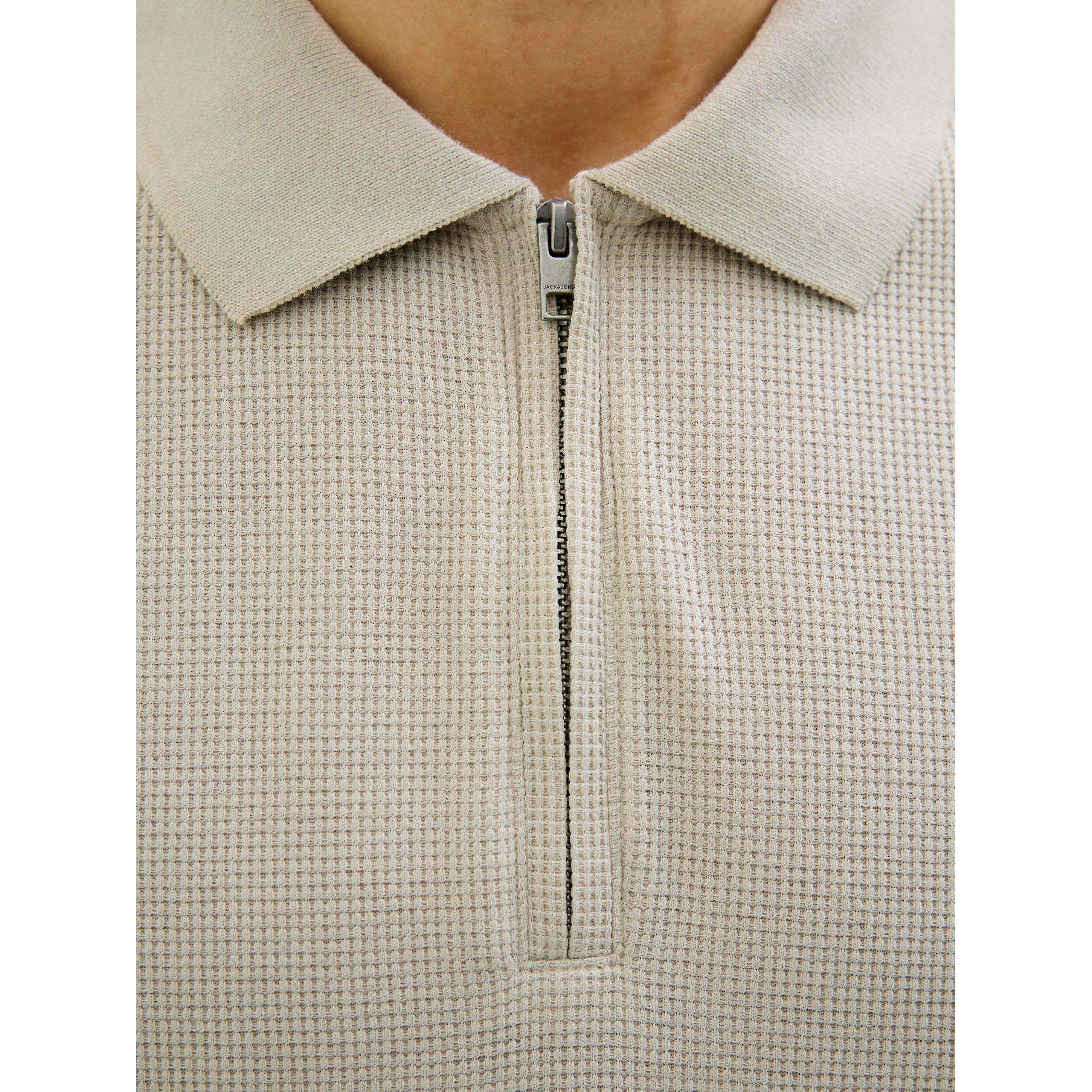 Moonbeam - Jack and Jones - Austin Zip Polo Mens - 4