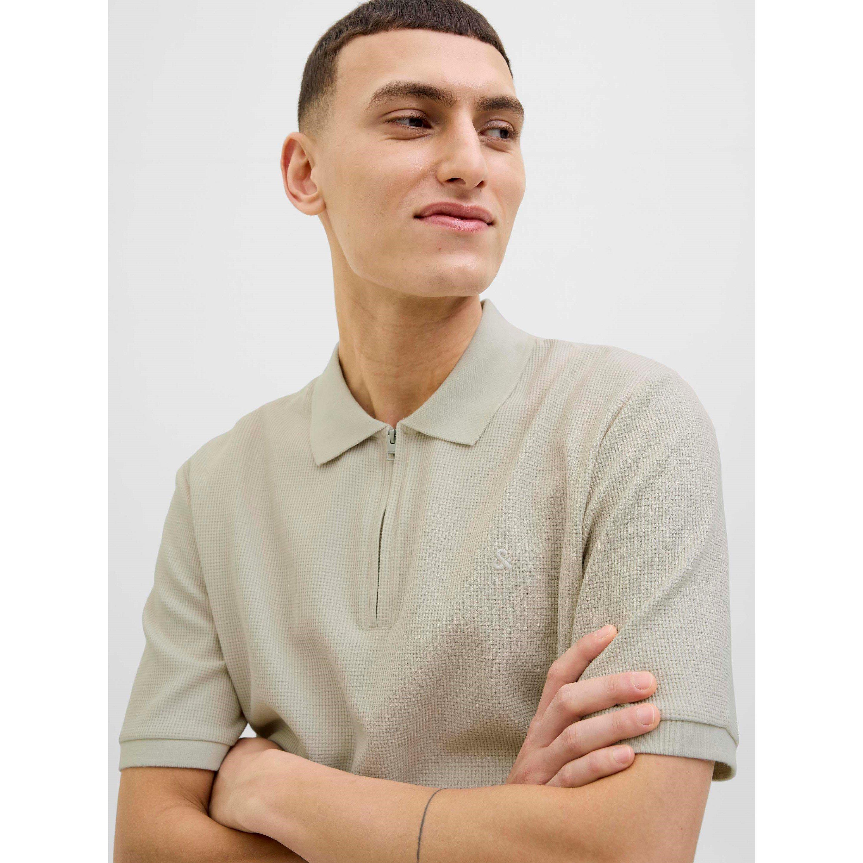 Moonbeam - Jack and Jones - Austin Zip Polo Mens - 6