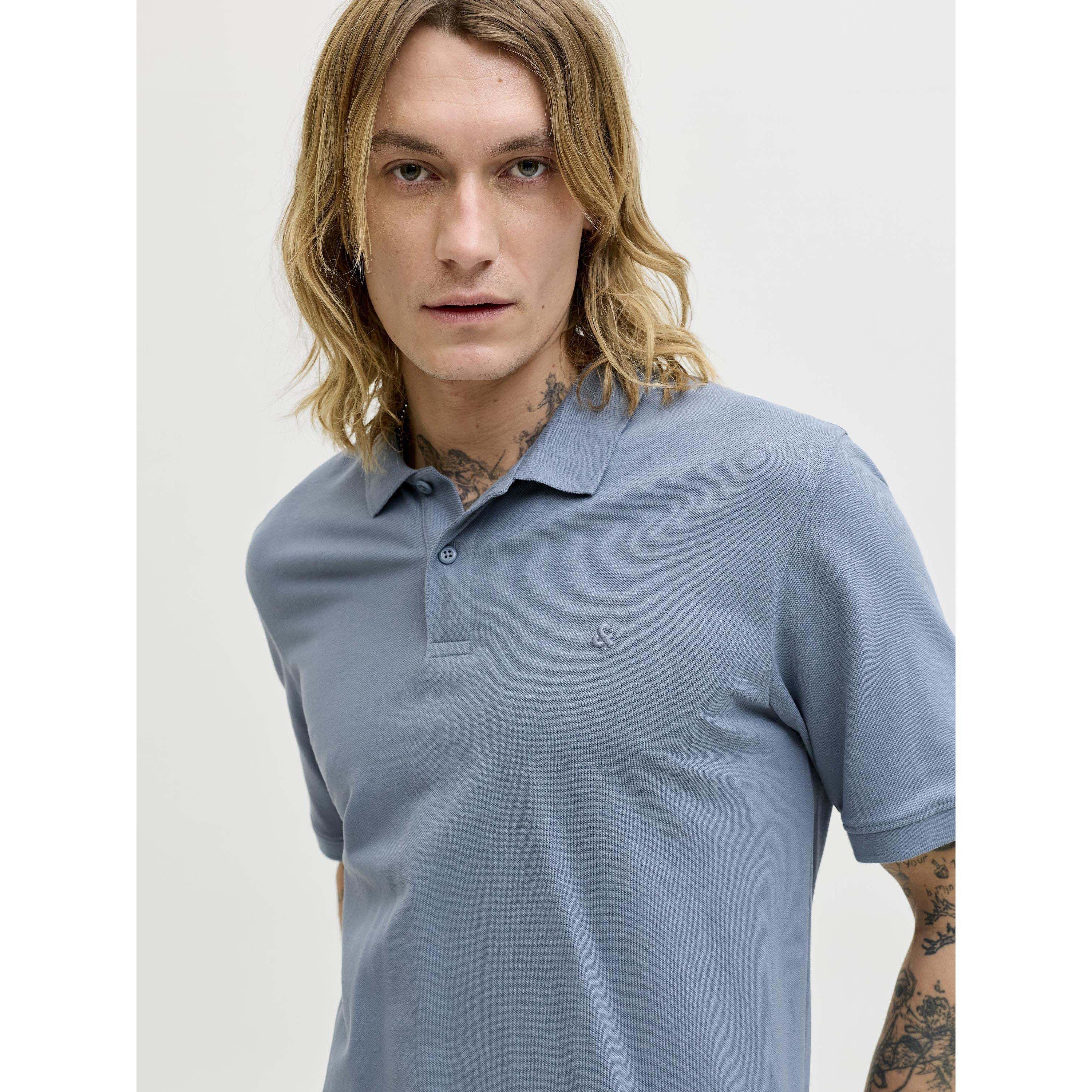 Blue Mirage V - Jack and Jones - Men's Short Sleeve Polo Shirt - 7