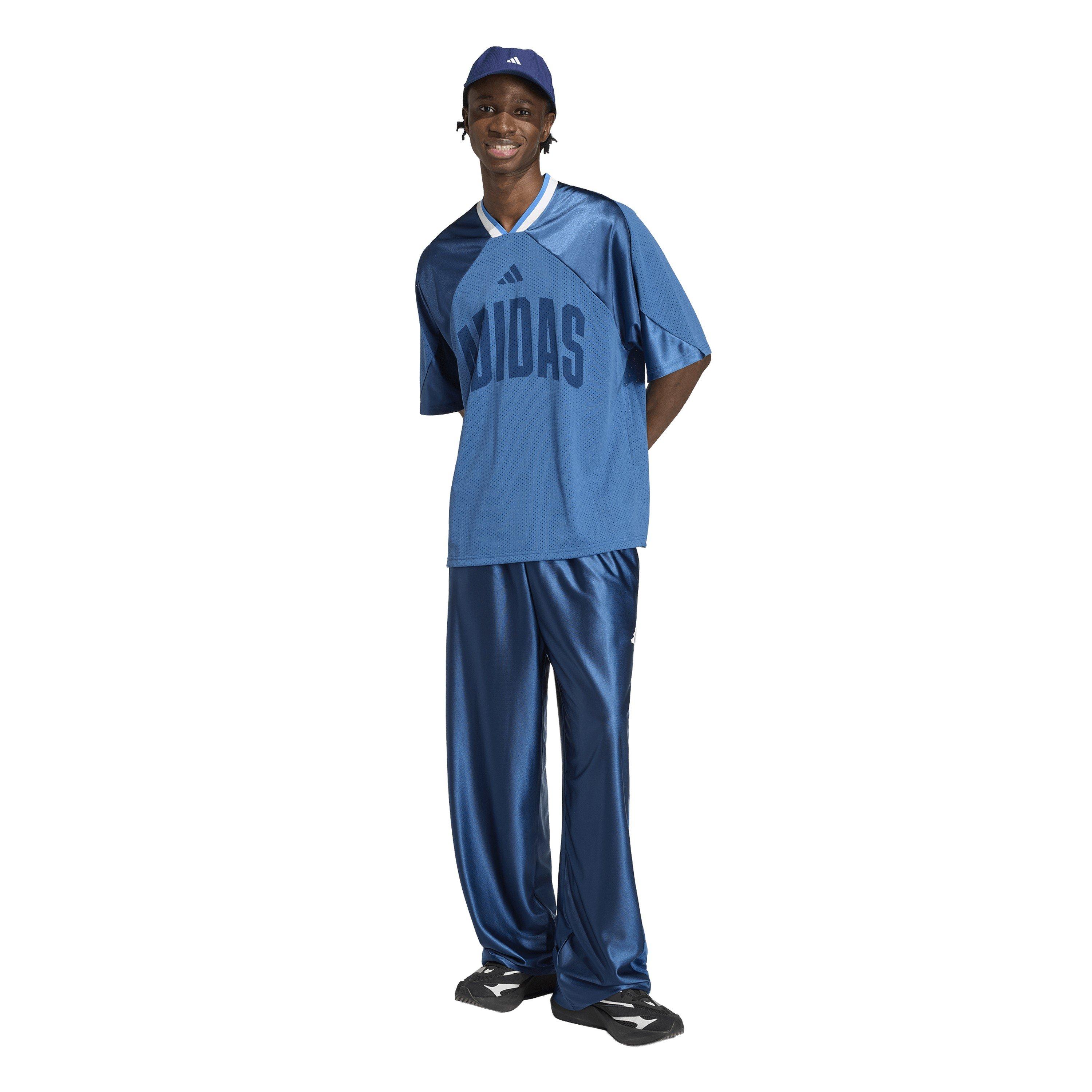 Dusk Petrol/Wht - adidas - Stadium Jacquard Mens Polo Shirt - 6