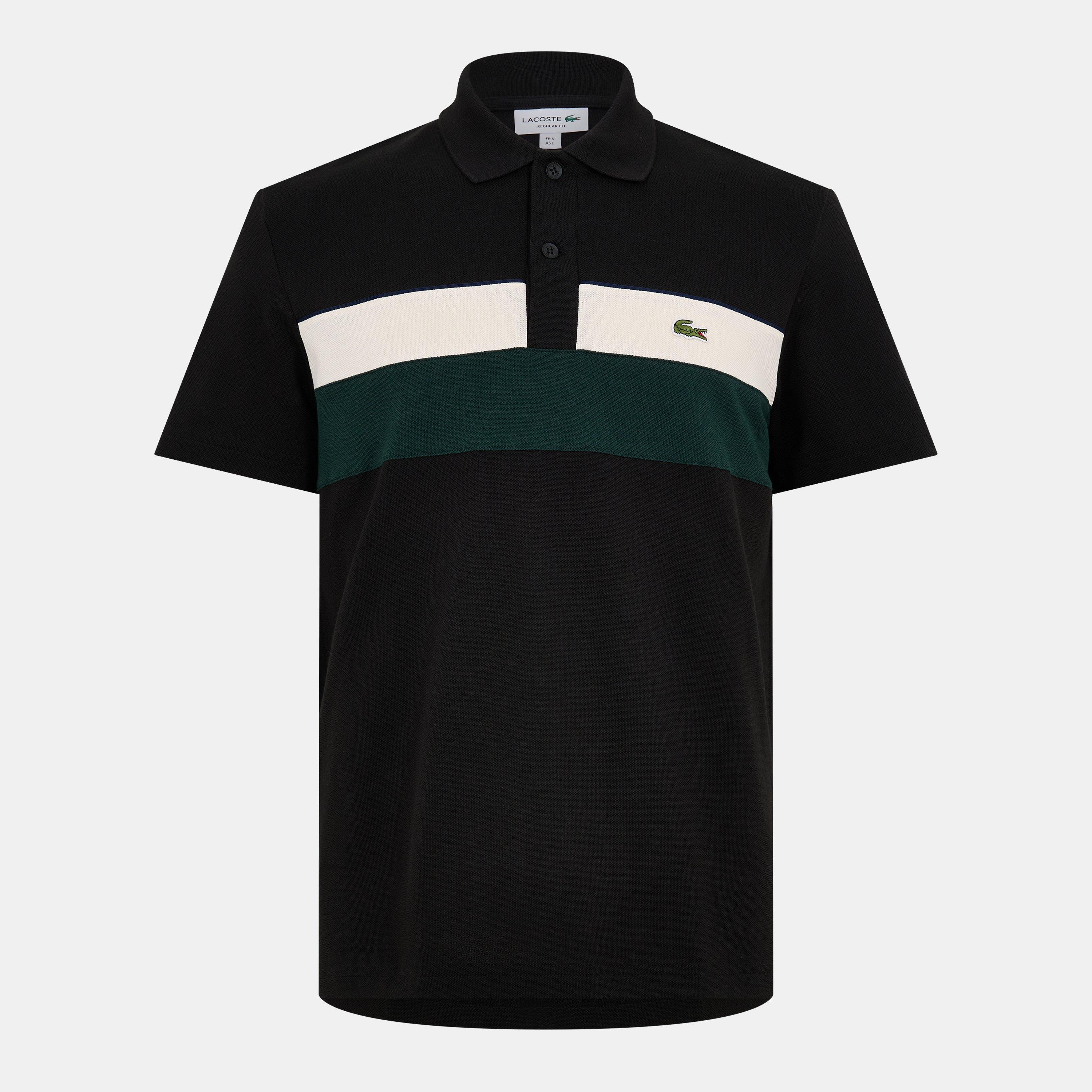 Lacoste Men's ColrBlk Short Sleeve Polo Shirt | USC
