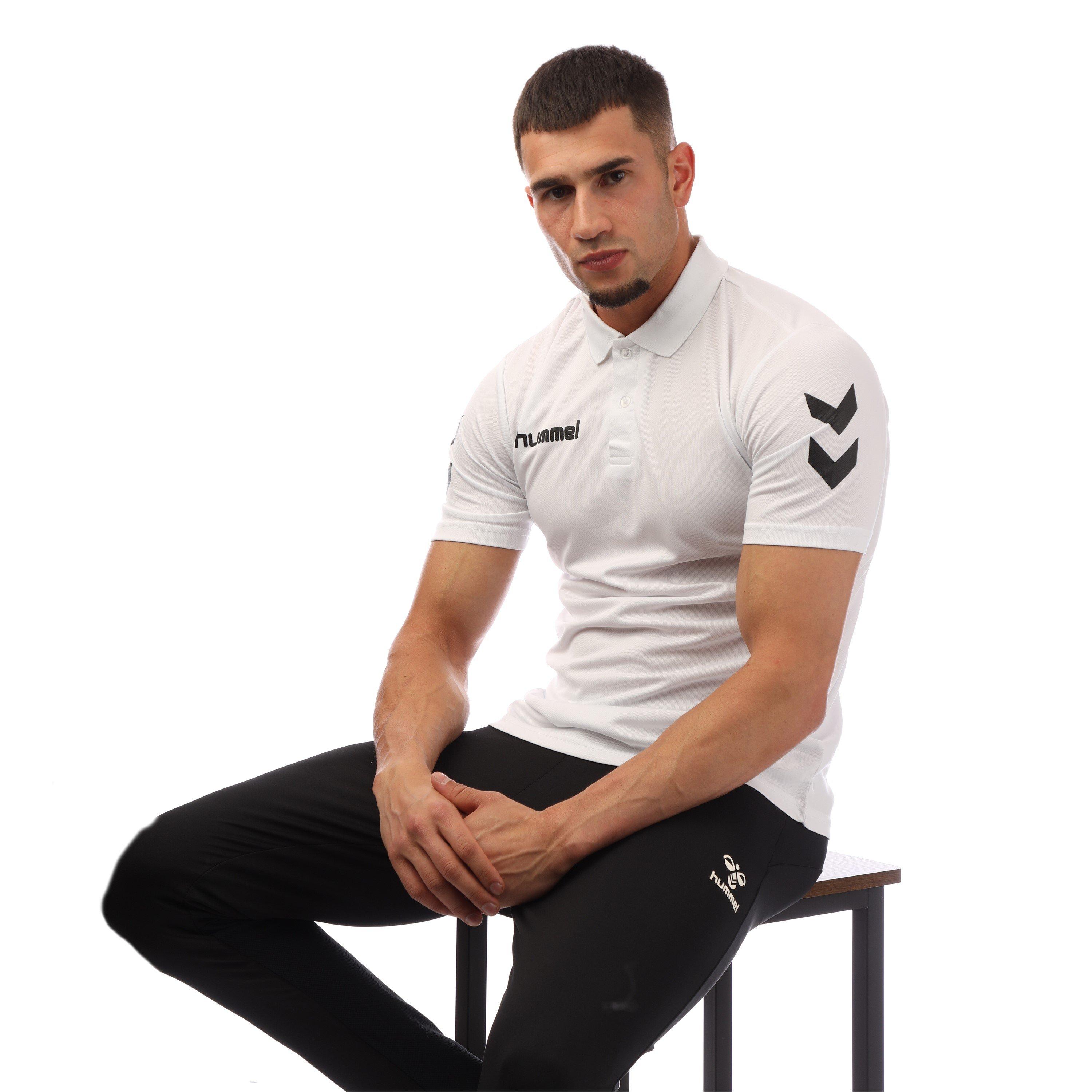 Hvid - Hummel - Short-Sleeve Polo Shirt - 4