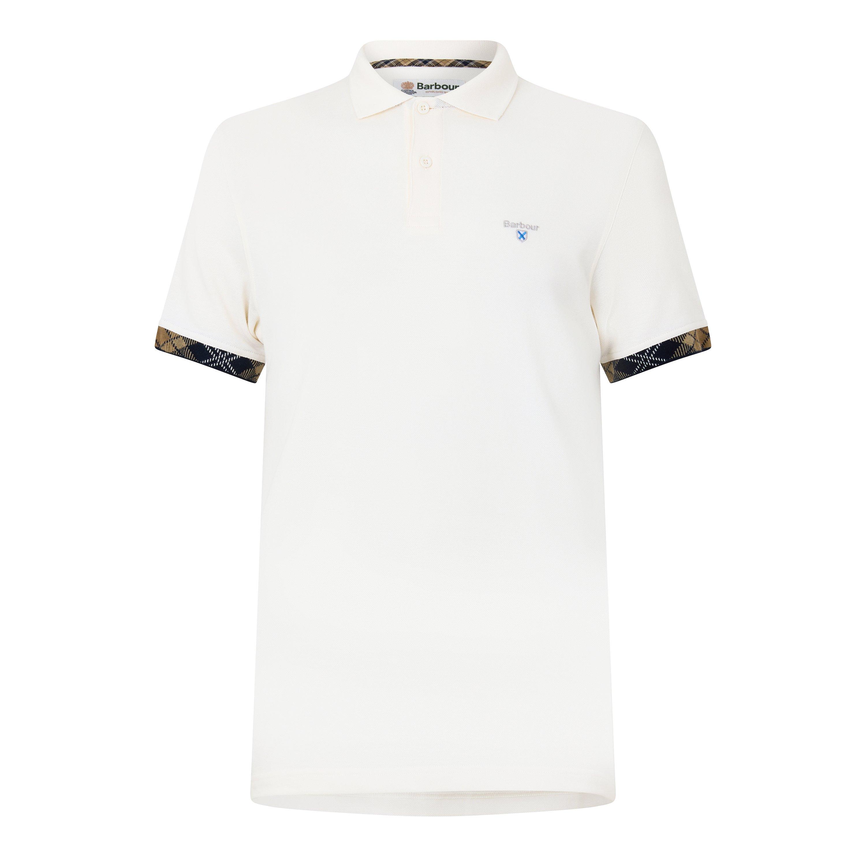 Barbour B.Li Stanford Polo Sn64 - Whspr Wht WH32 - M