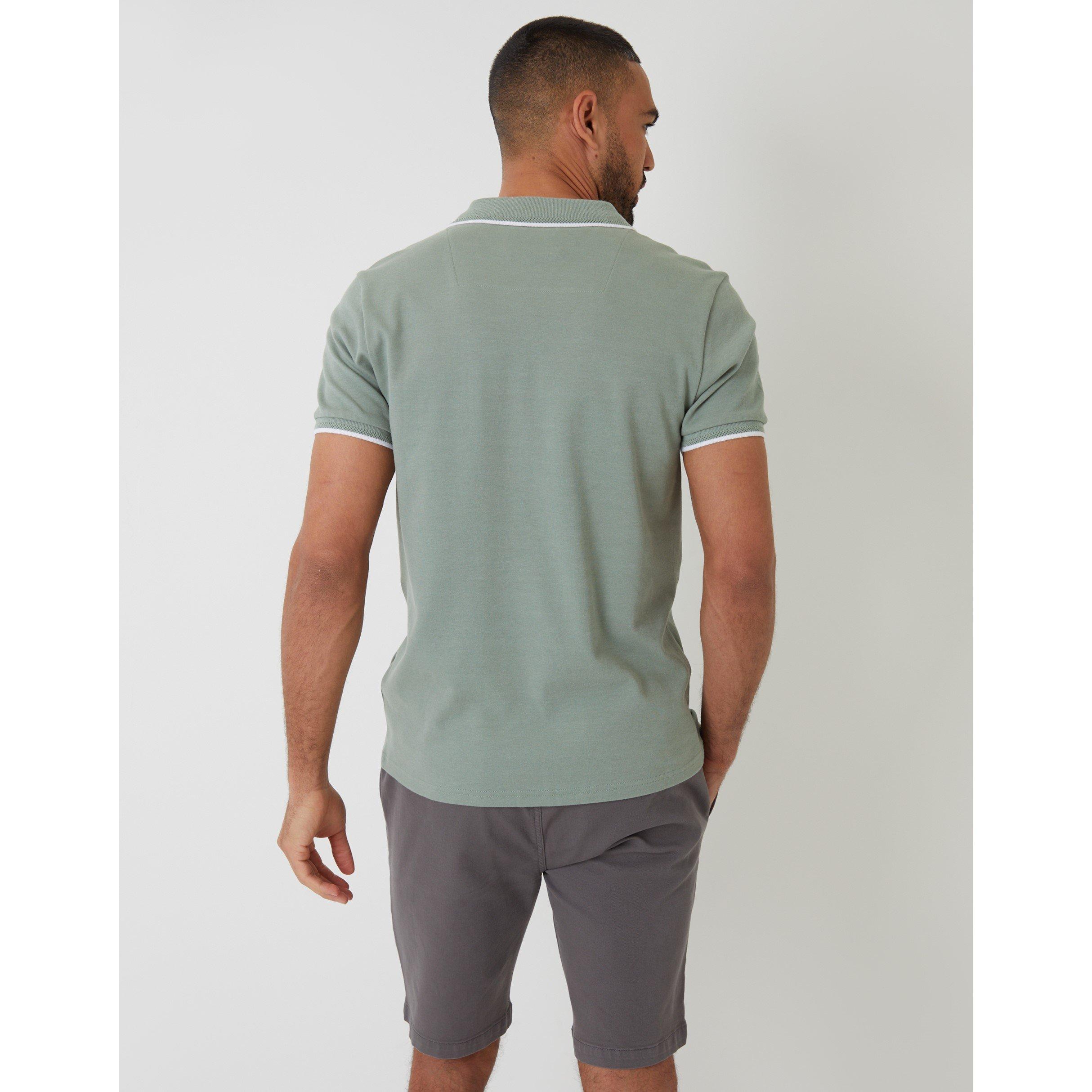 Sage - Threadbare - Men's Marriage Short-Sleeve Polo Shirt - 3