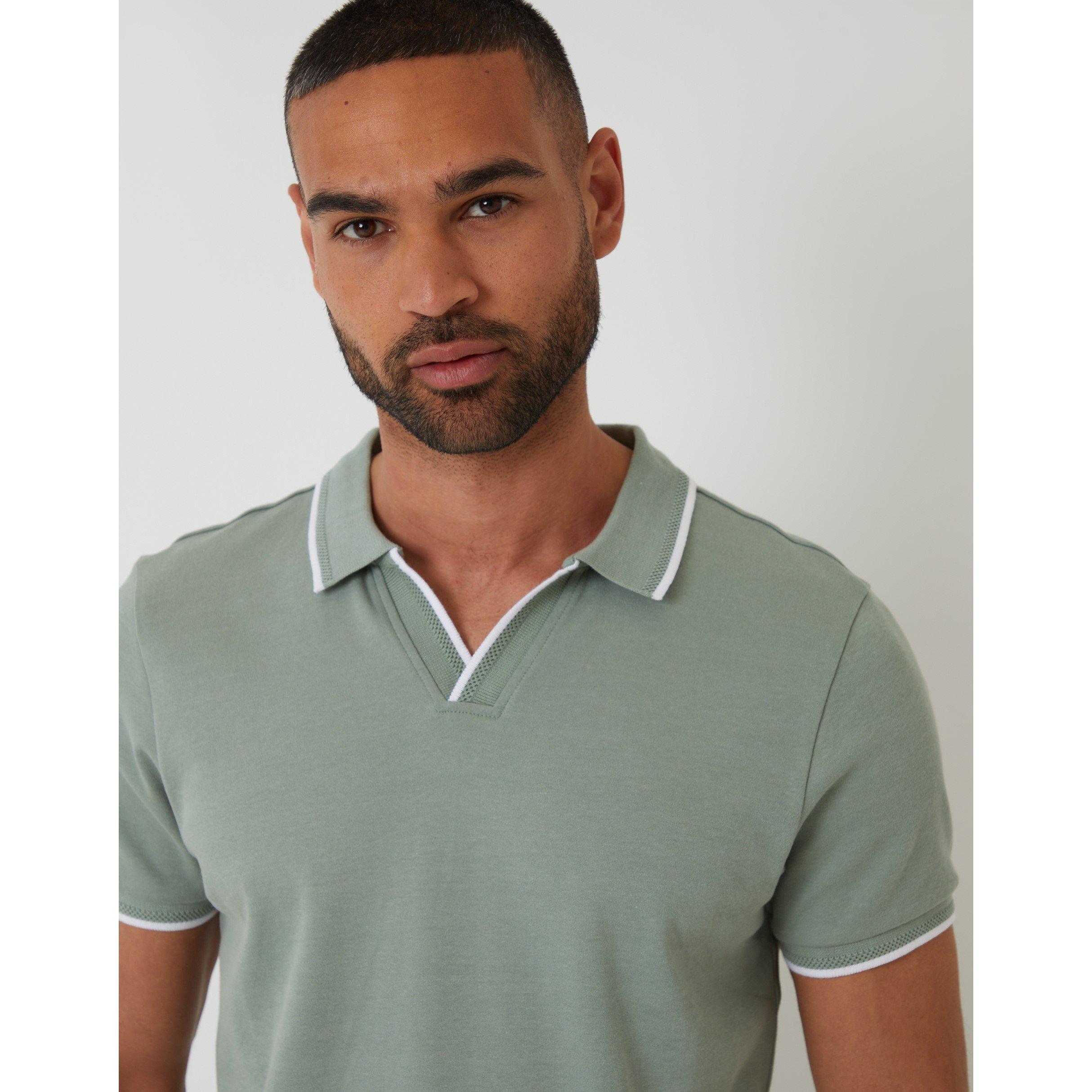Sage - Threadbare - Men's Marriage Short-Sleeve Polo Shirt - 4