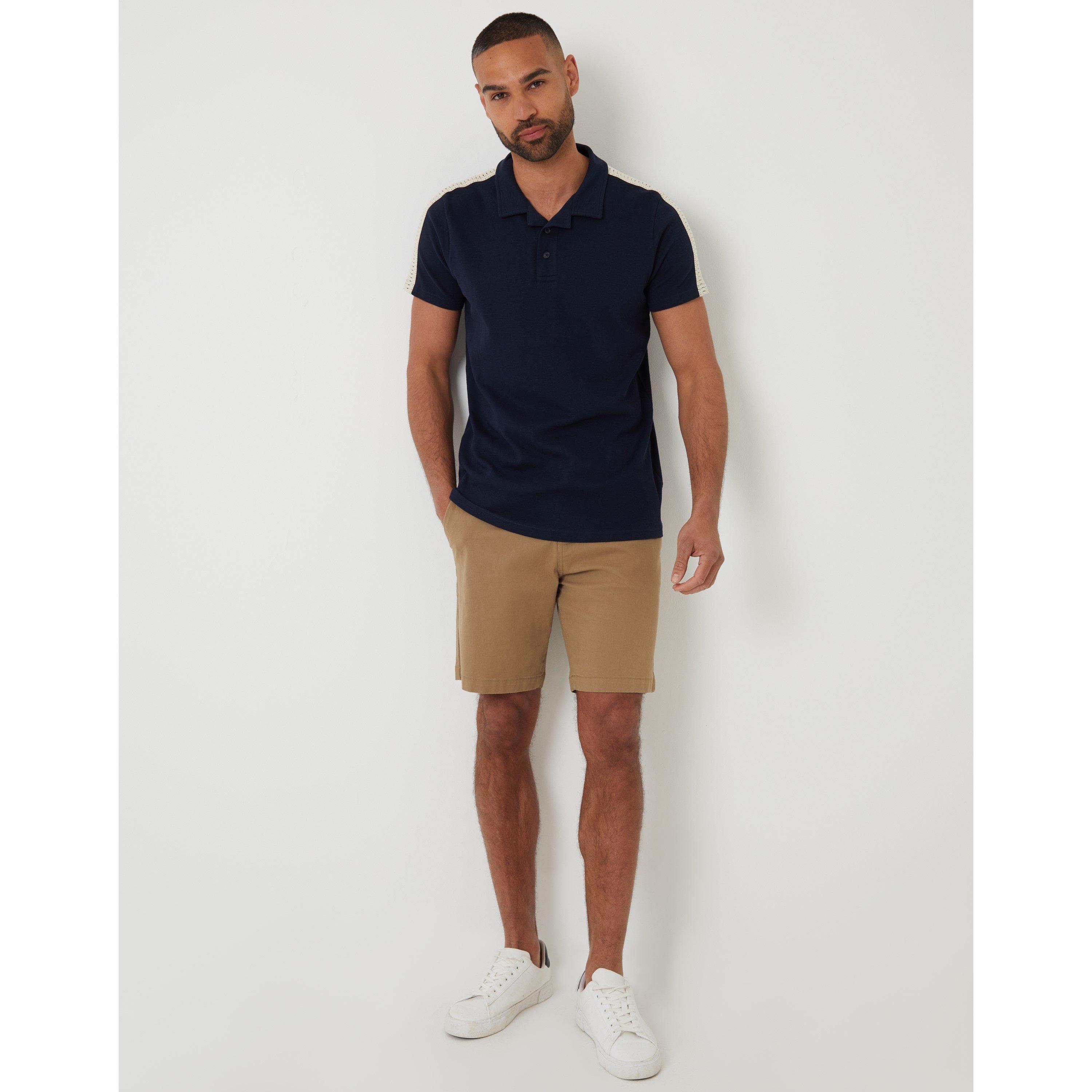  Navy - Threadbare - Kirkby Short-Sleeve Polo Shirt - 2