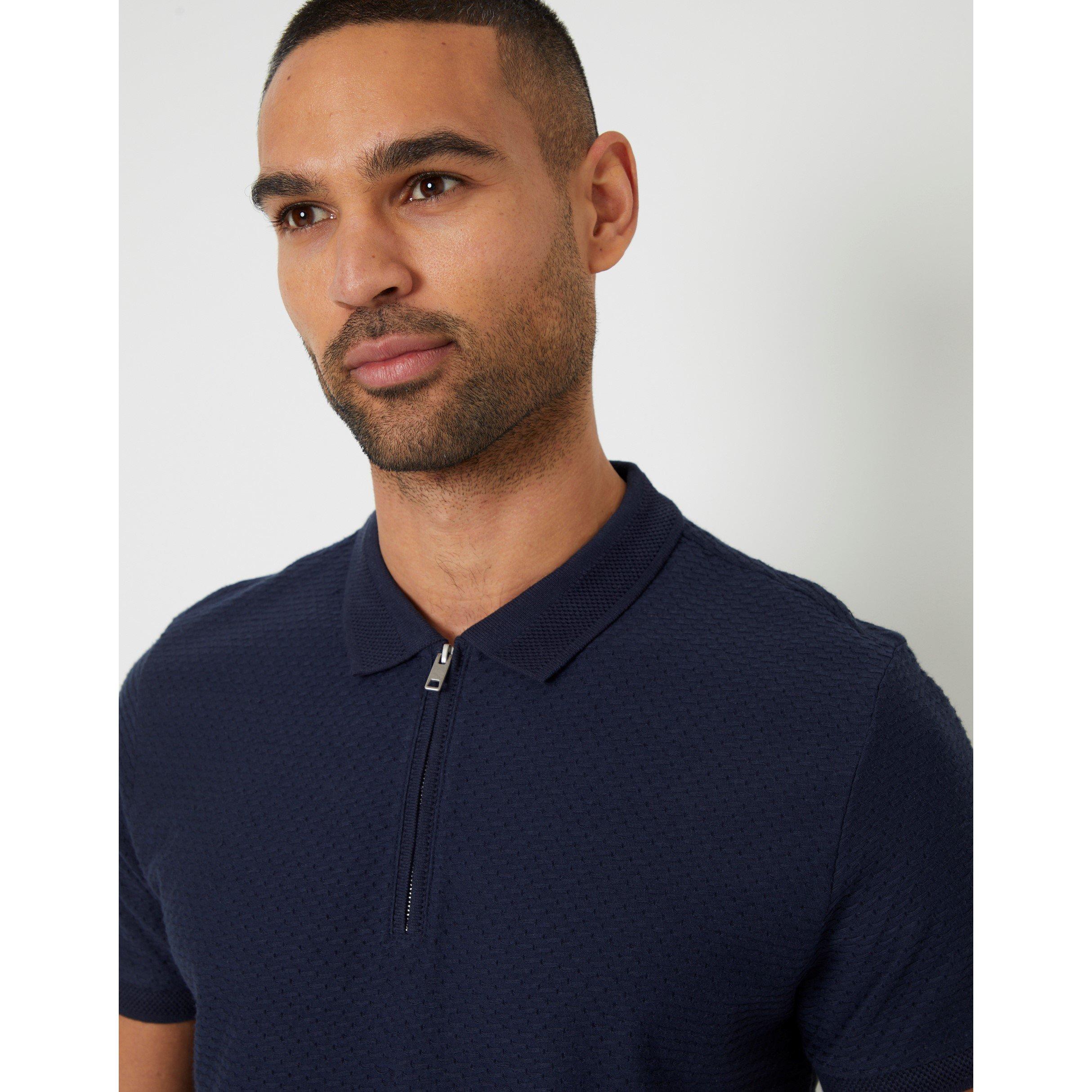 Lyle Q Zip Pulover Sn99 - Threadbare - Westbank Short-Sleeve Polo Shirt - 4