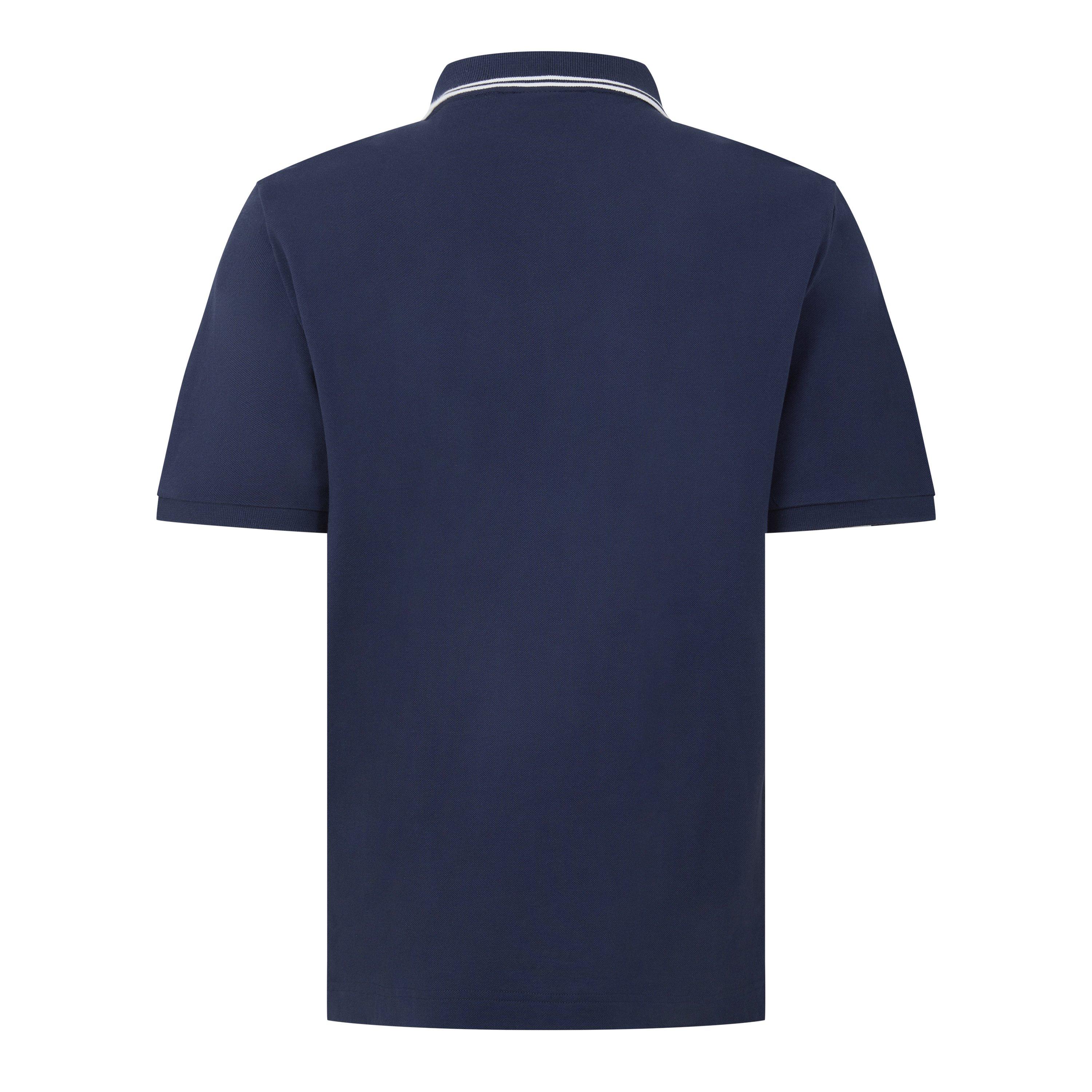 Marine 410 - Gant - Men's Tipping Cotton Short-Sleeve Polo Shirt - 2