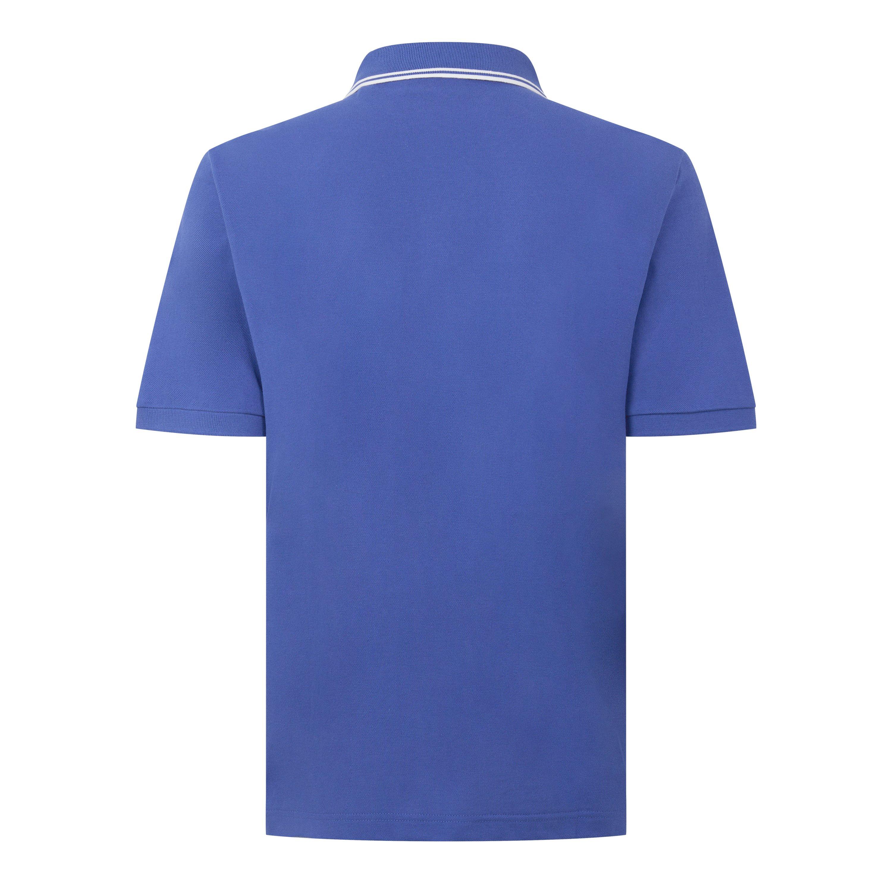R Blue 407 - Gant - Gant Tipping Ss Pique Polo White L - 2