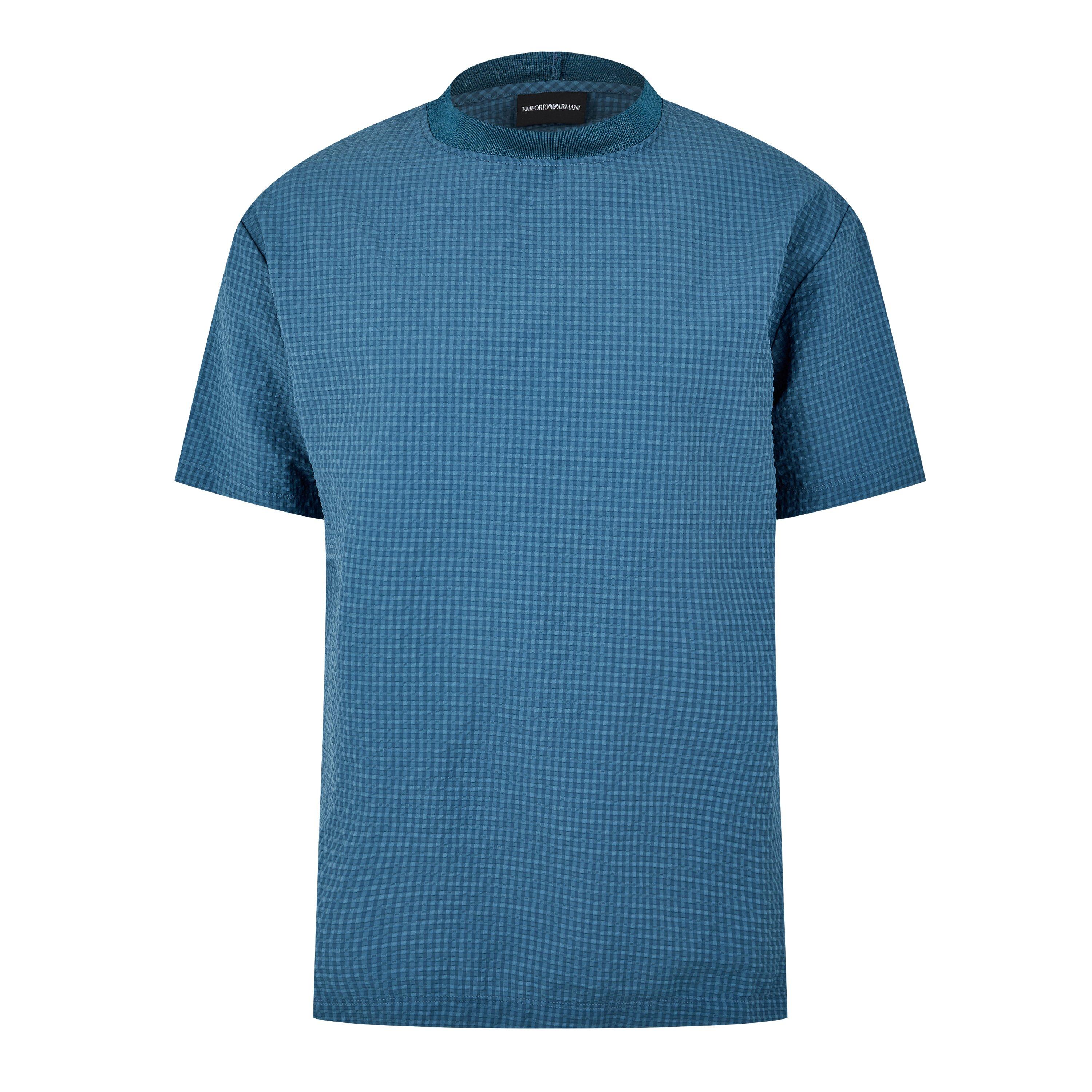 Armani Exchange Men's Short-Sleeve Polo - Turchese - L