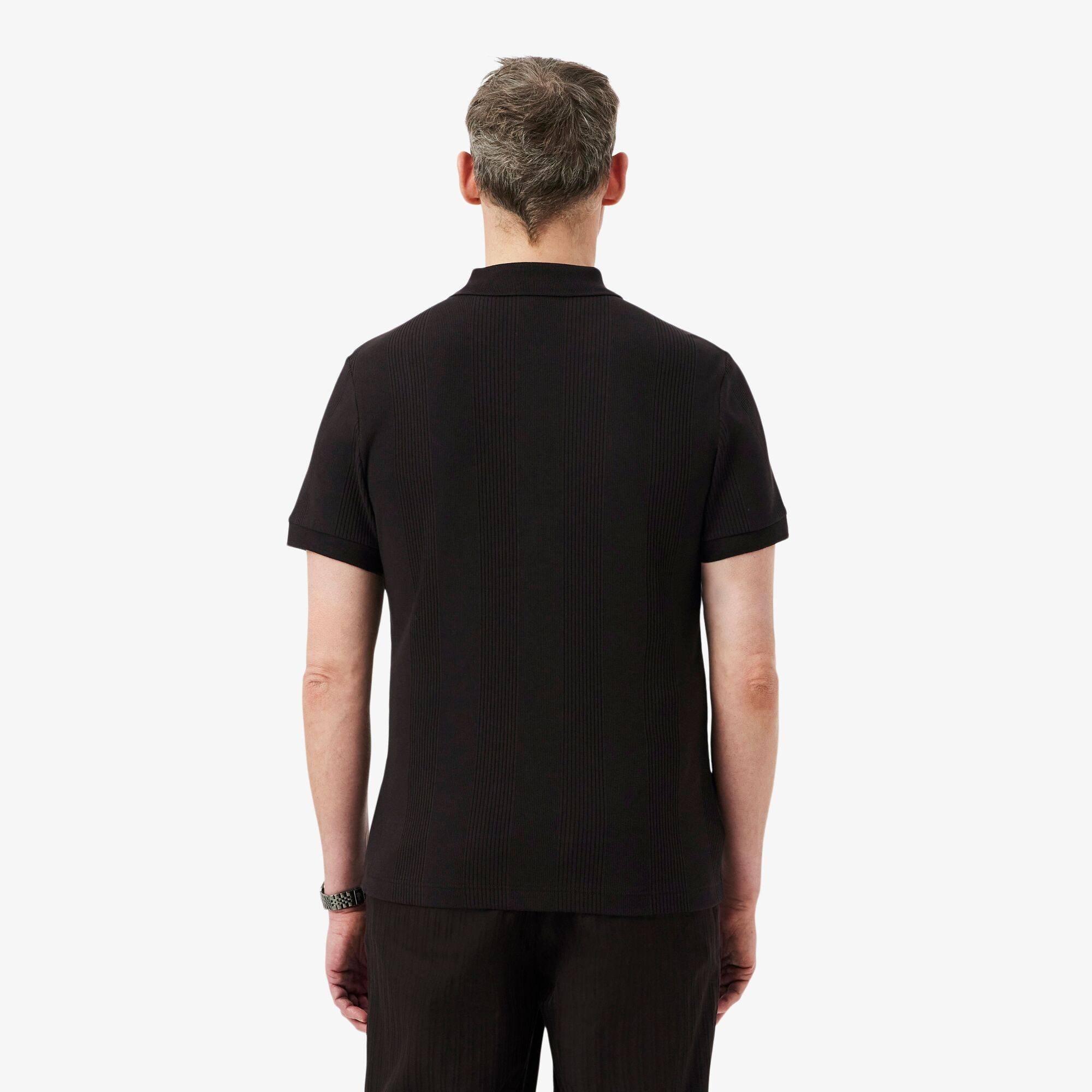 Brown 3LA - Lacoste - Lacoste Stripe Polo Sn63 - 3