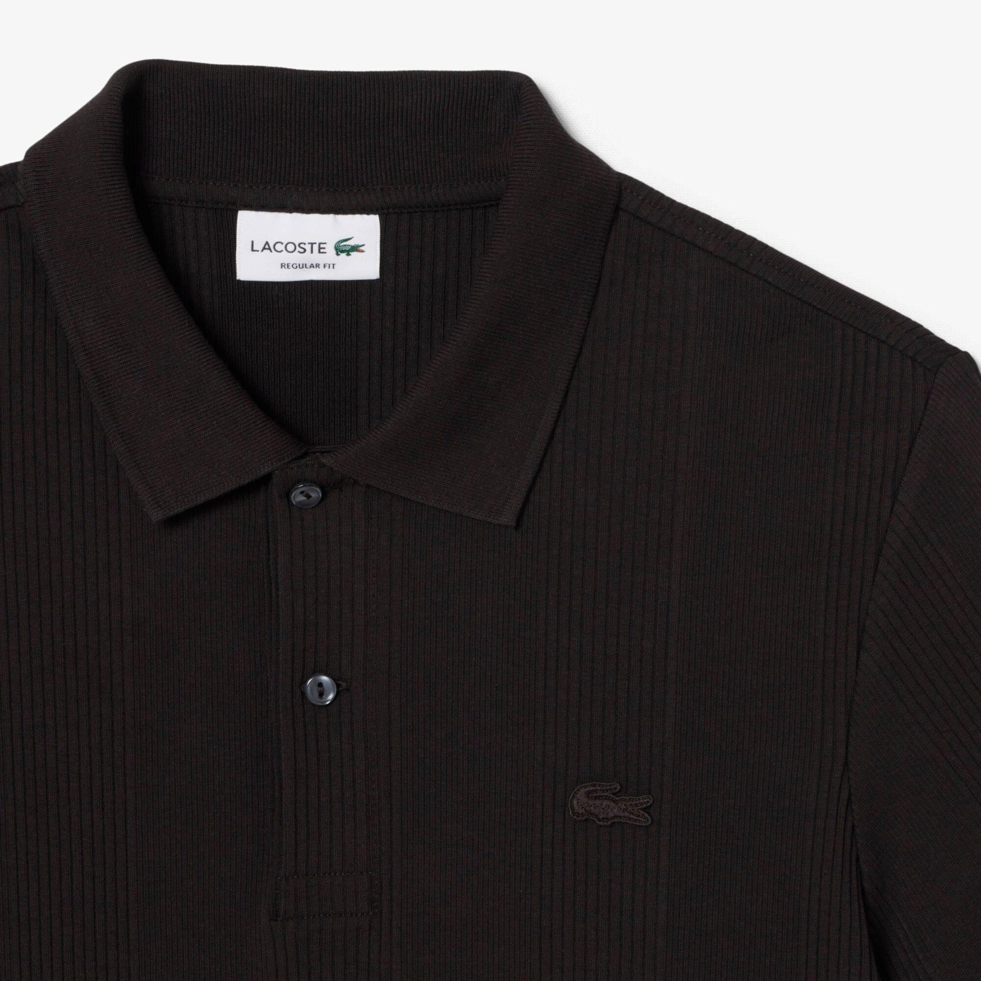 Brown 3LA - Lacoste - Lacoste Stripe Polo Sn63 - 4
