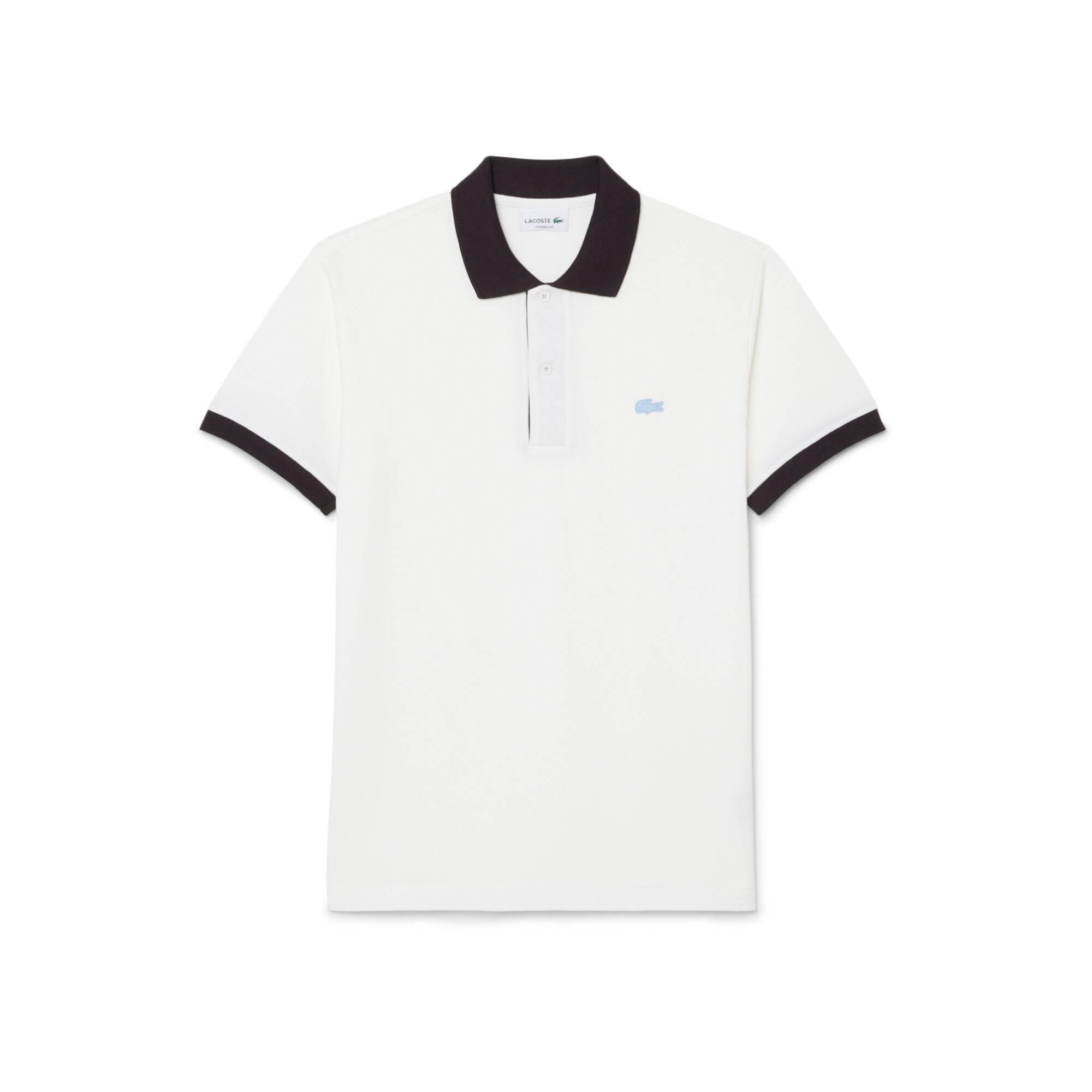 Lacoste Men's Short Sleeve Polo Shirt - Clair 1i9 - S
