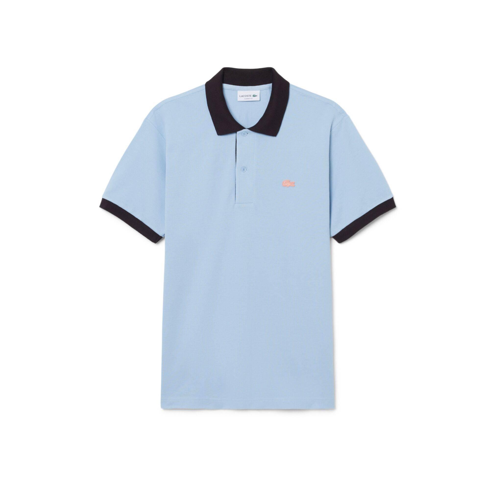 Lacoste Men's Short Sleeve Polo Shirt - Blue 413 - S