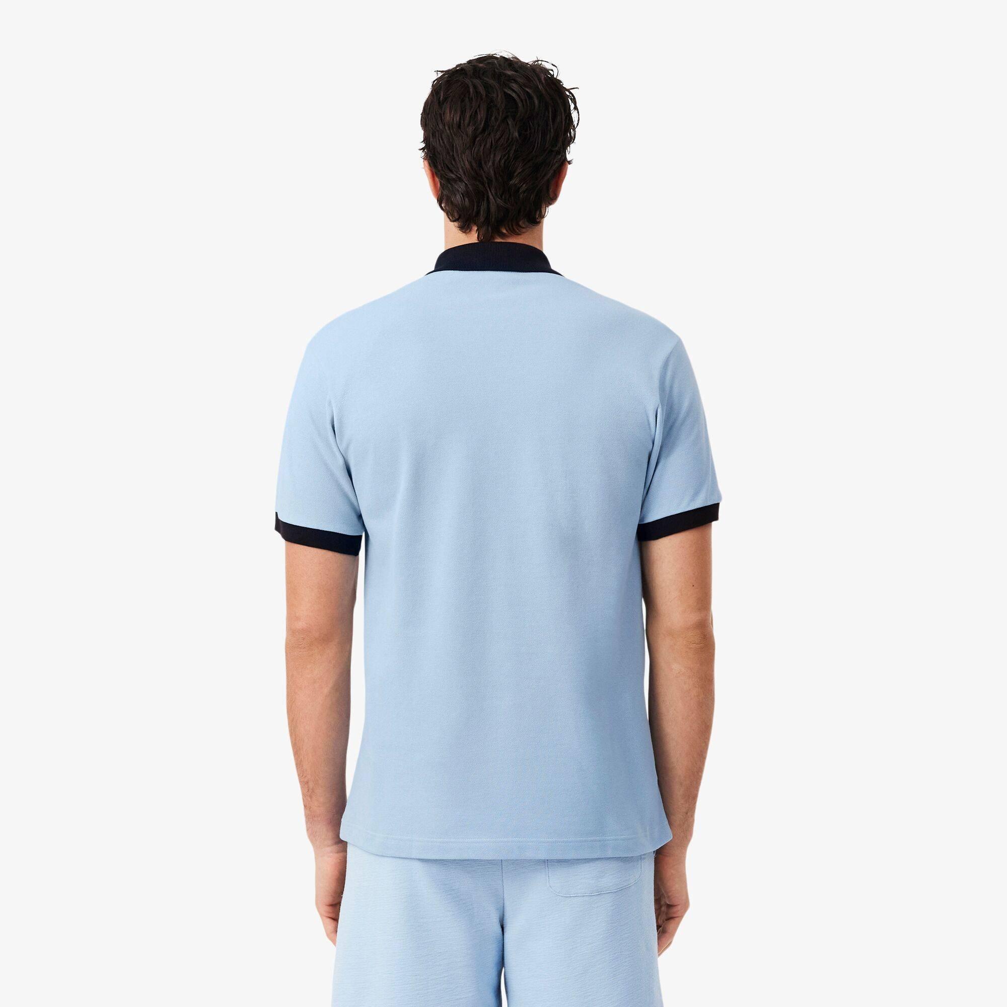 Blue 413 - Lacoste - Lacoste Contrst Polo Sn63 - 3
