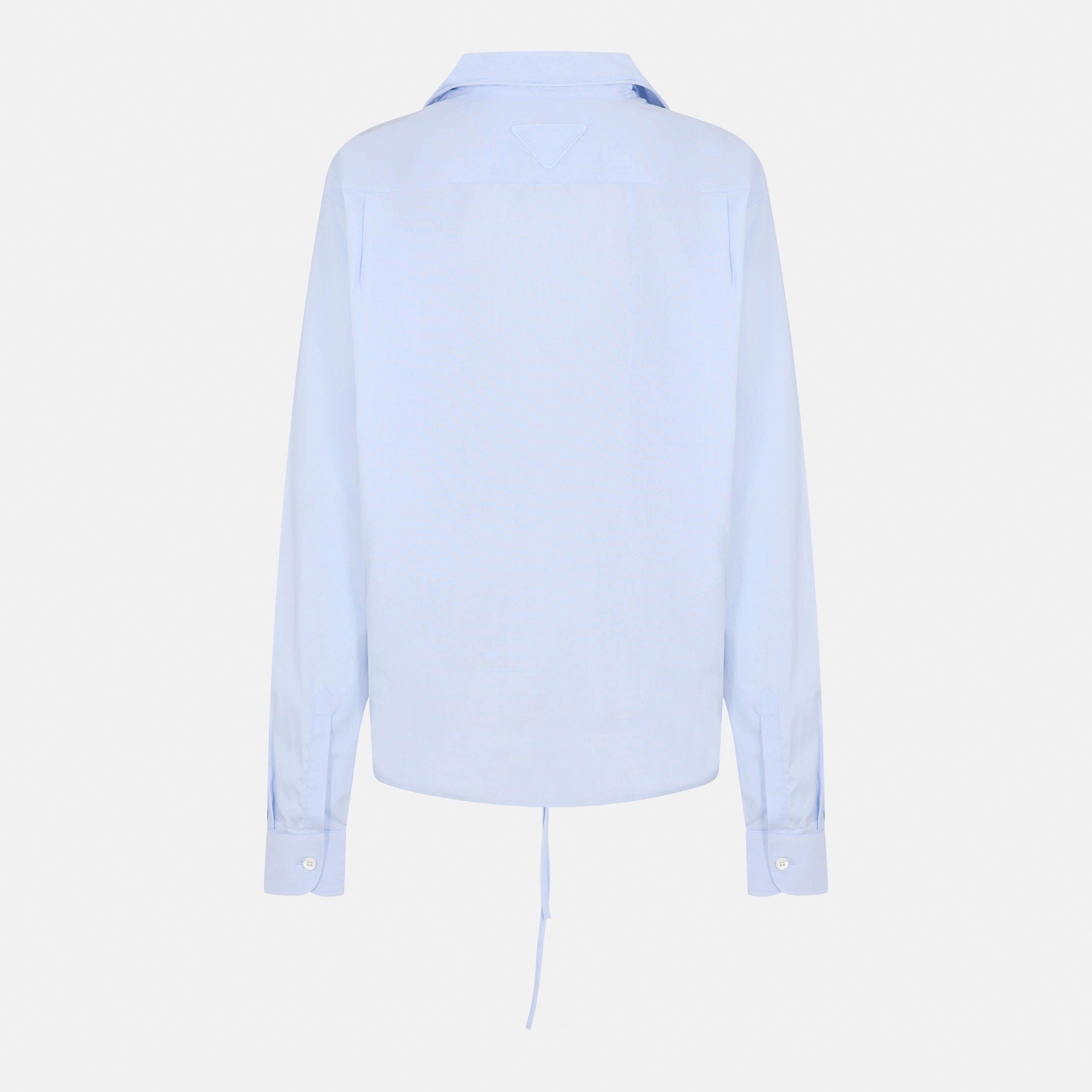 Astro - Prada - Women's Long-Sleeve Tie Blouse - 2