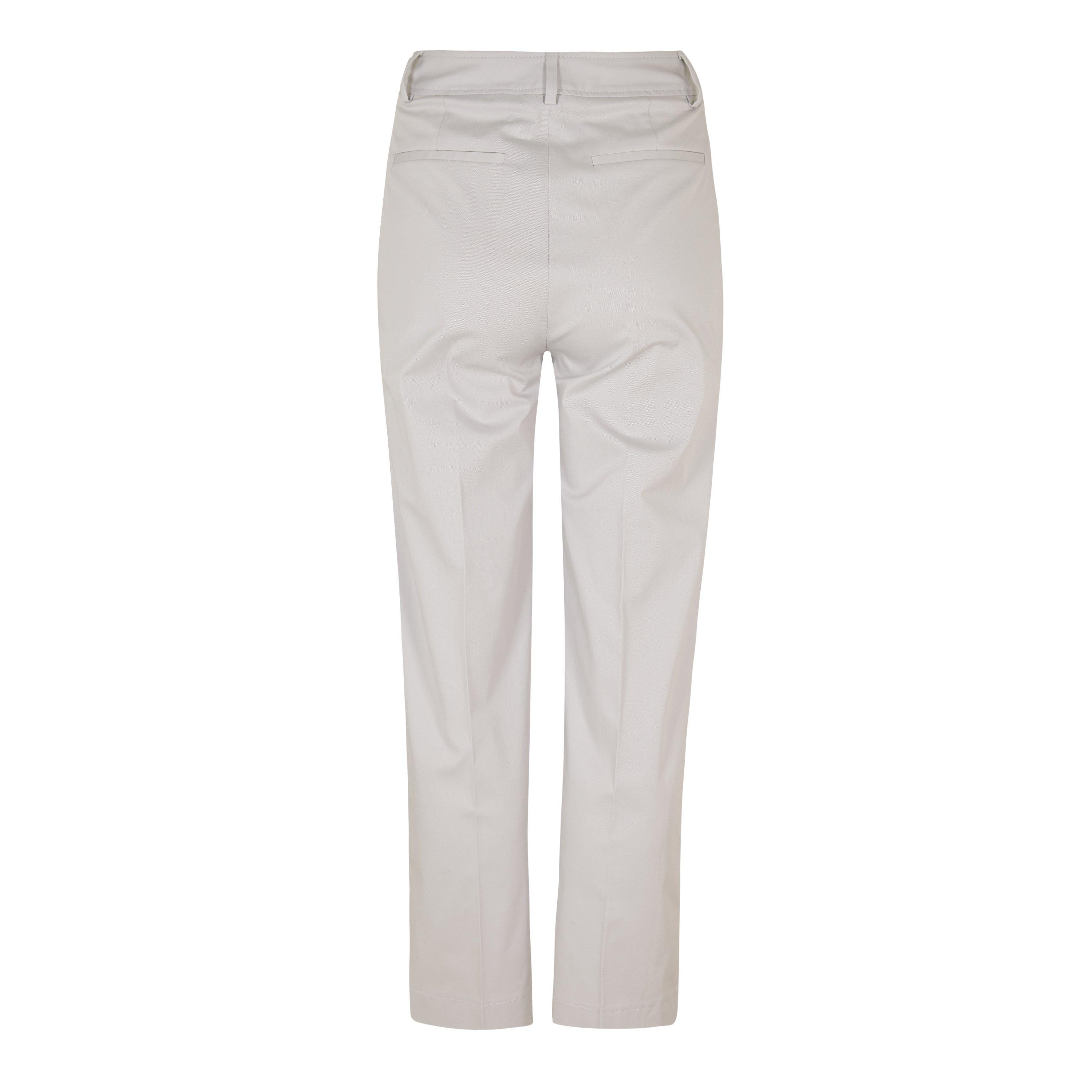 Silver - Boss - Boss Tecarino2 10245944 01 Straight Leg Trousers Womens - 2