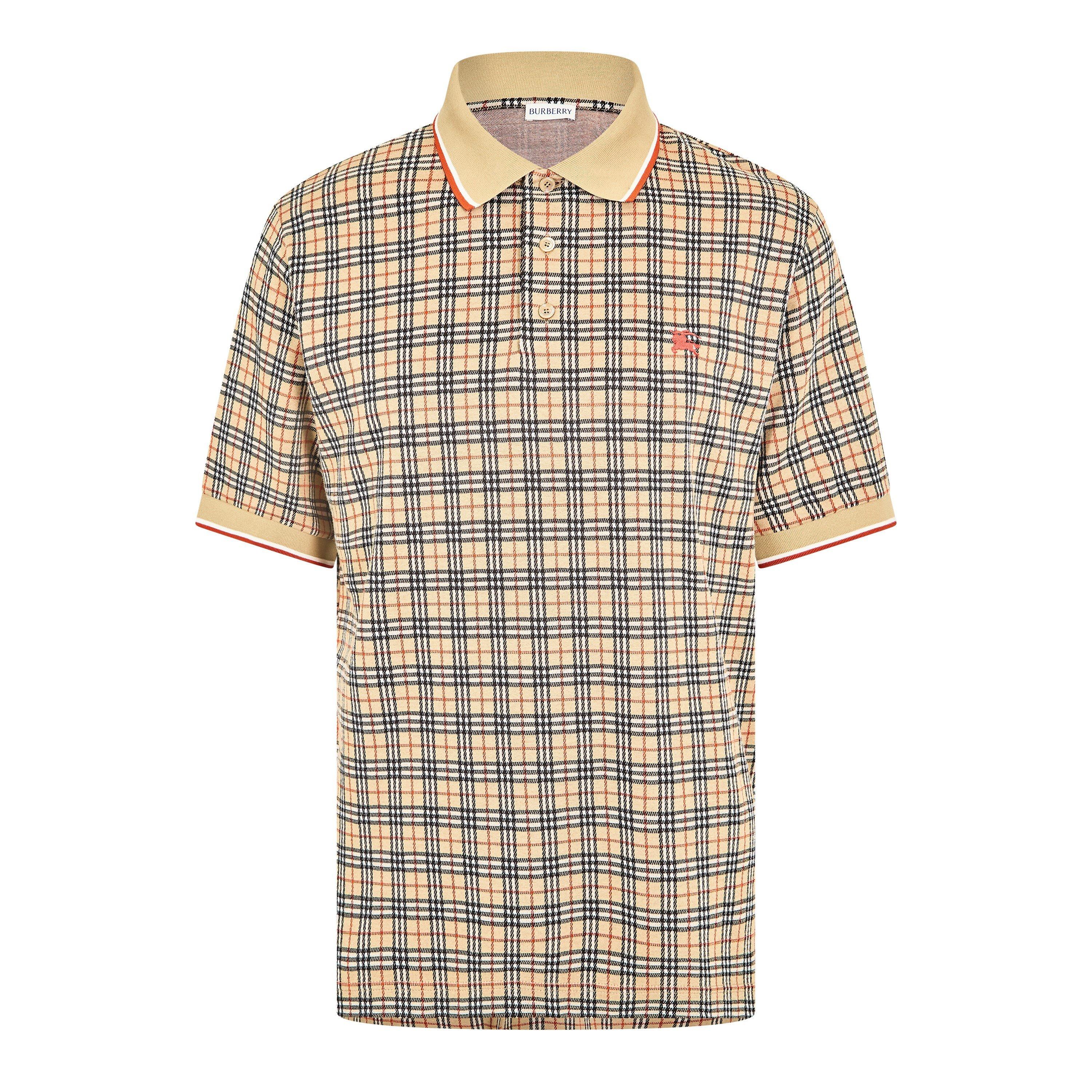 Burberry Men's Burb Pelham Polo Shirt - Beige - M