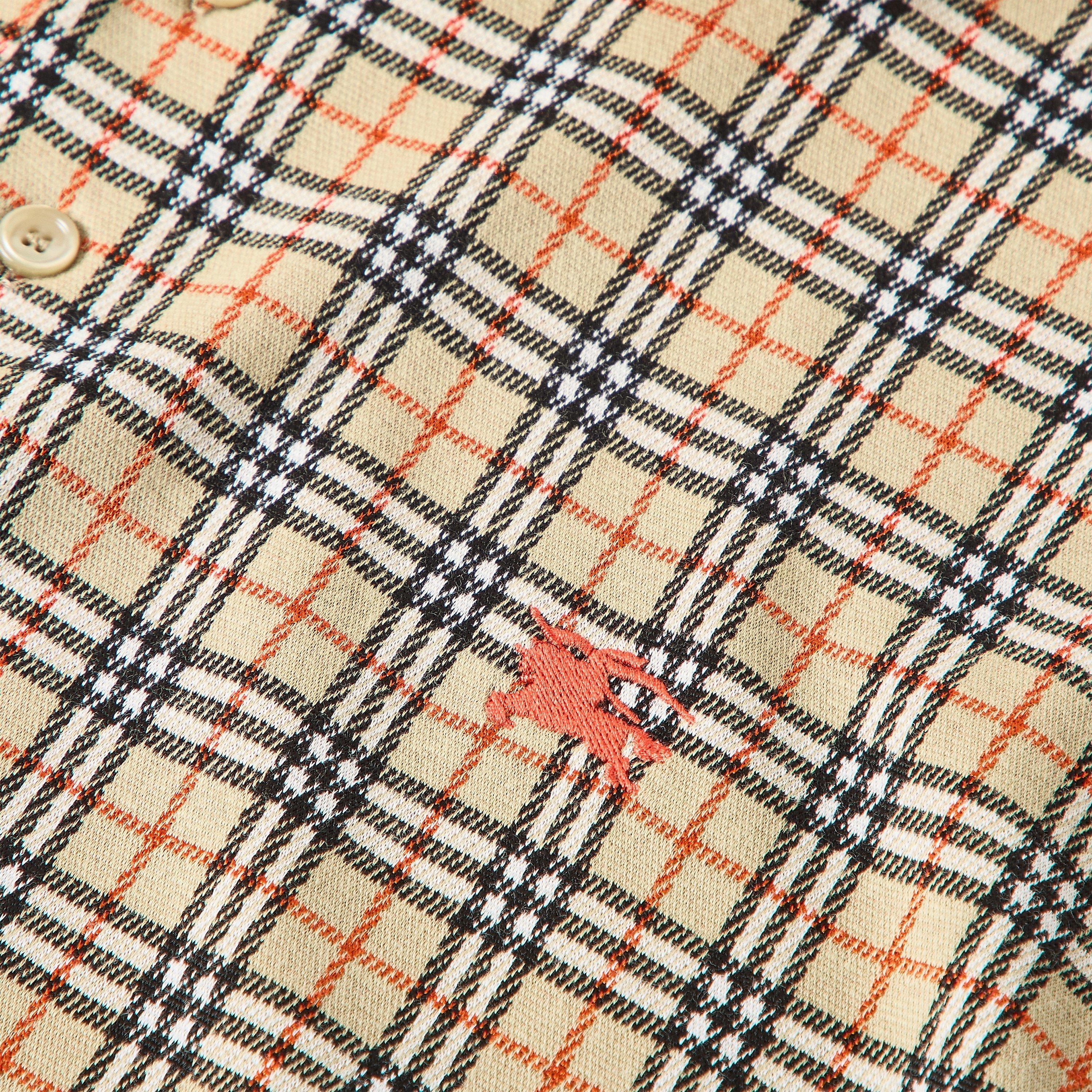 Beige - Burberry - Men's Burb Pelham Polo Shirt - 3