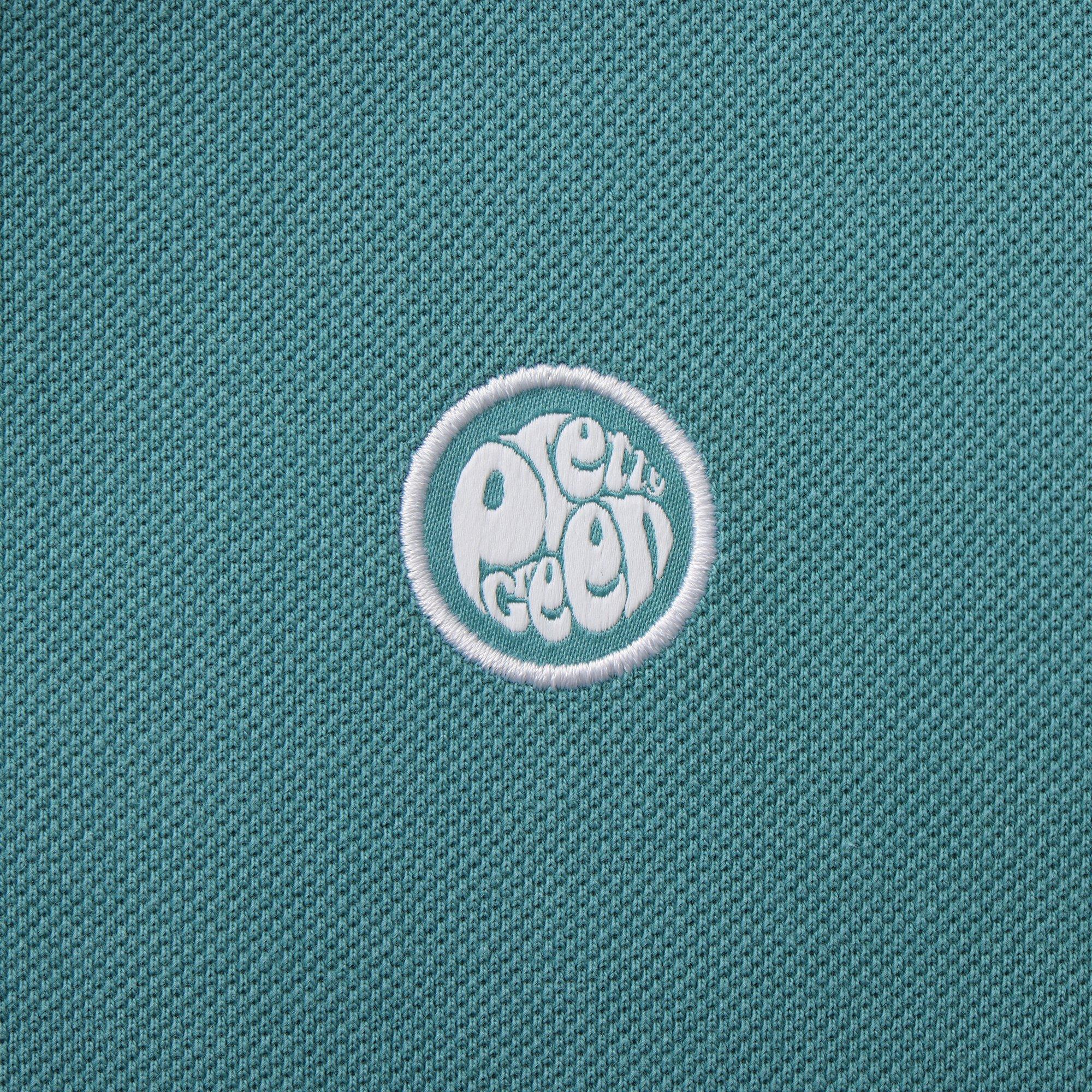 Teal - Pretty Green - Tipped Polo Mens - 4