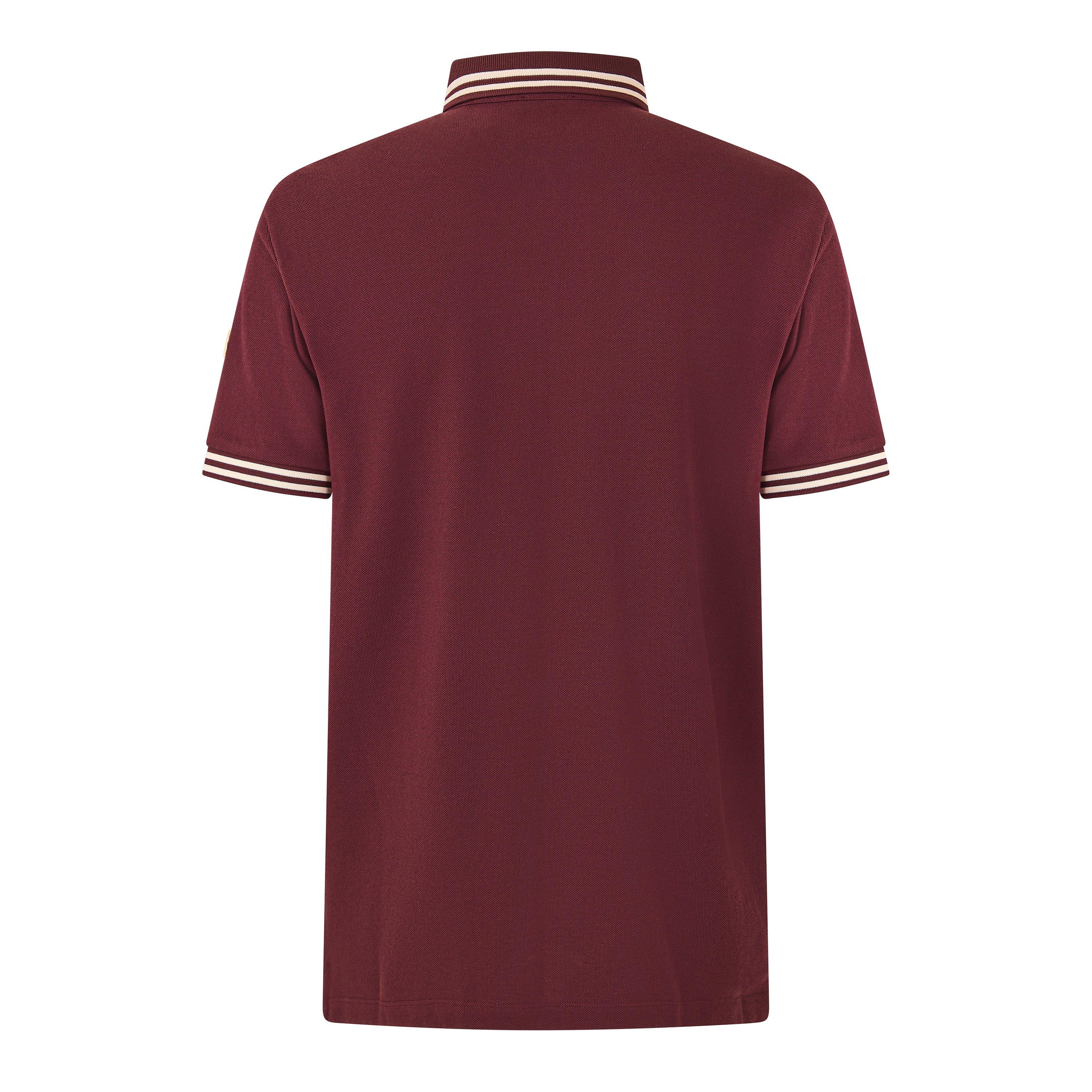 Burgundy 68A - Moncler - Moncler 1952 Polo Sn64 - 2