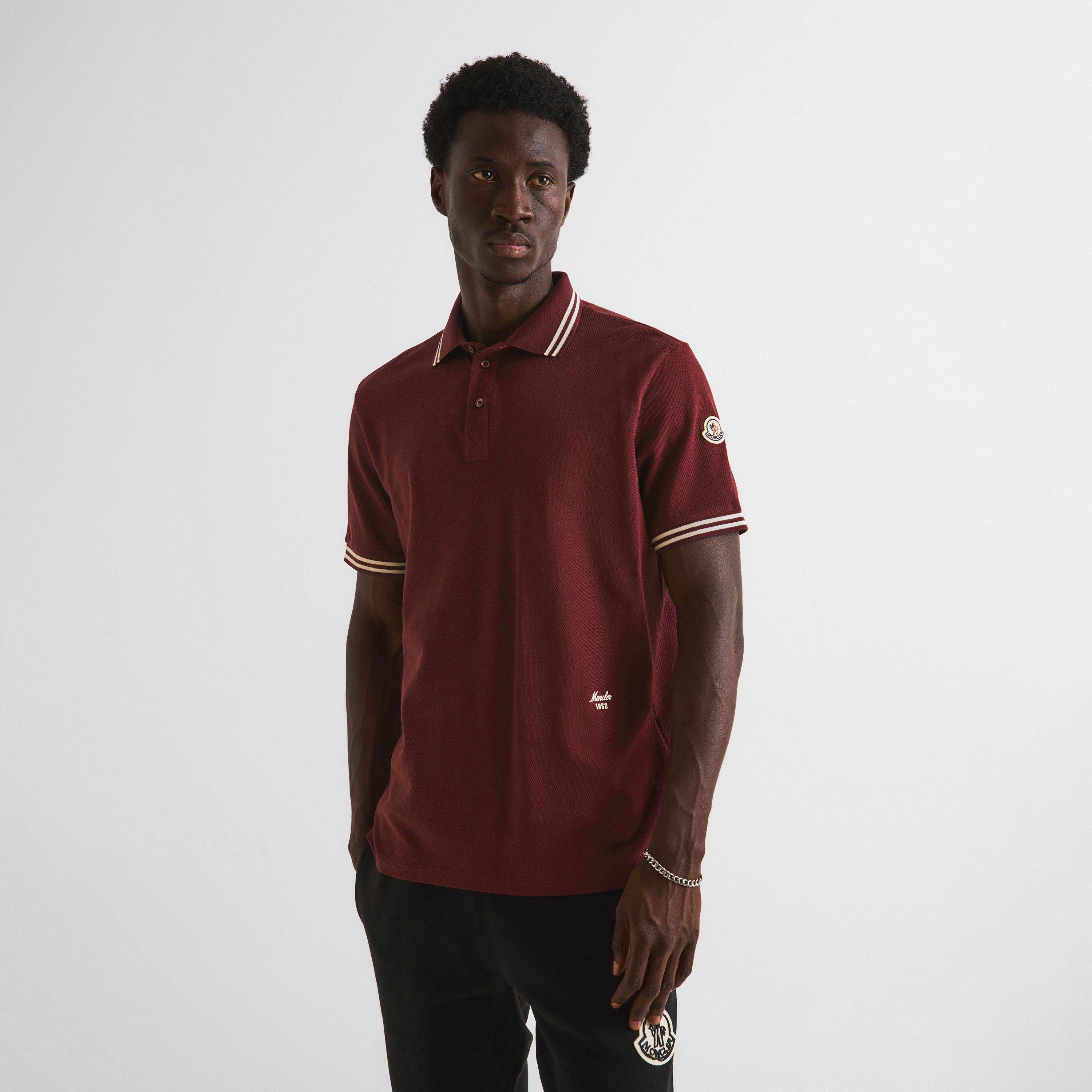 Burgundy 68A - Moncler - Moncler 1952 Polo Sn64 - 3