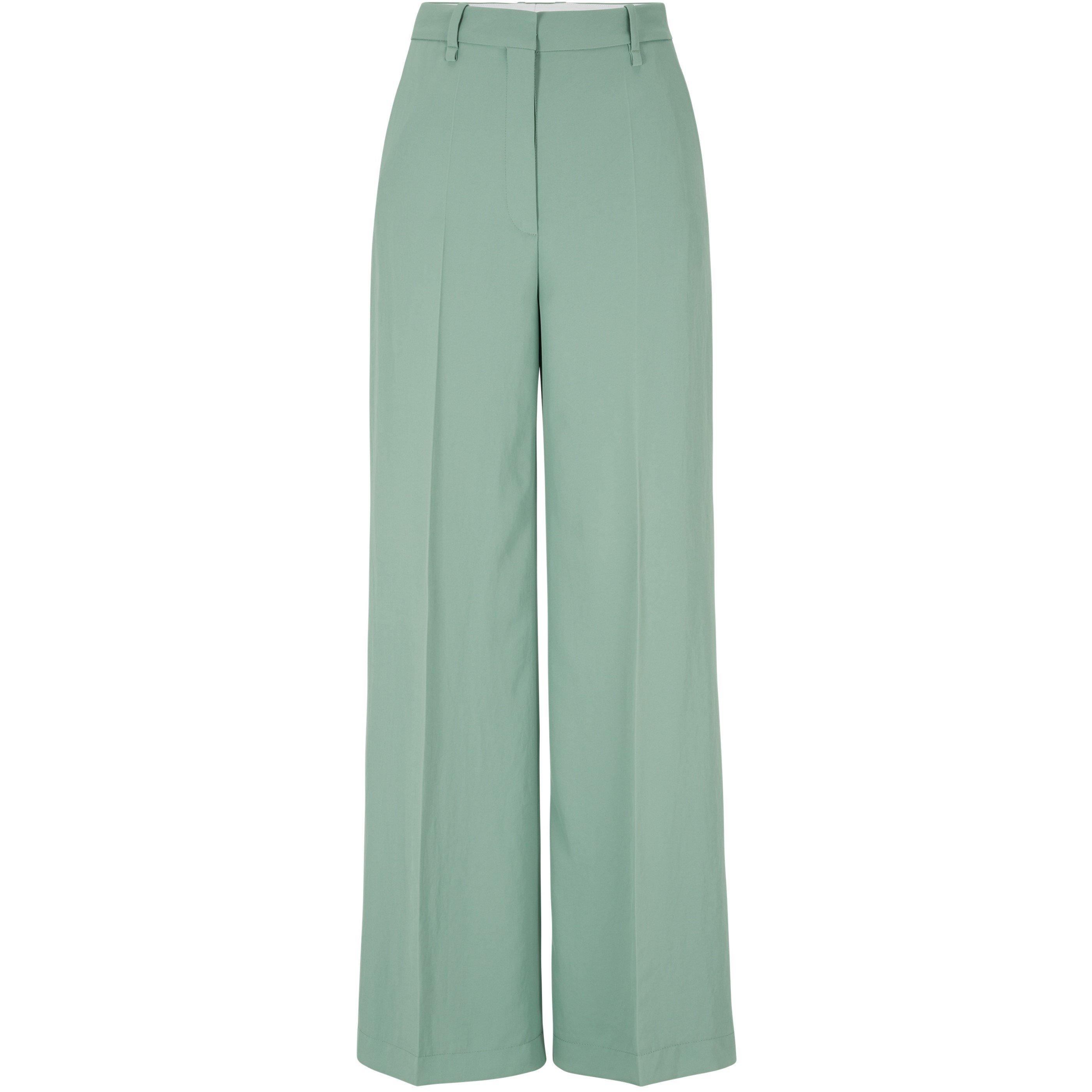 Open Green - Boss - Women's Tikela Straight Trousers - 1