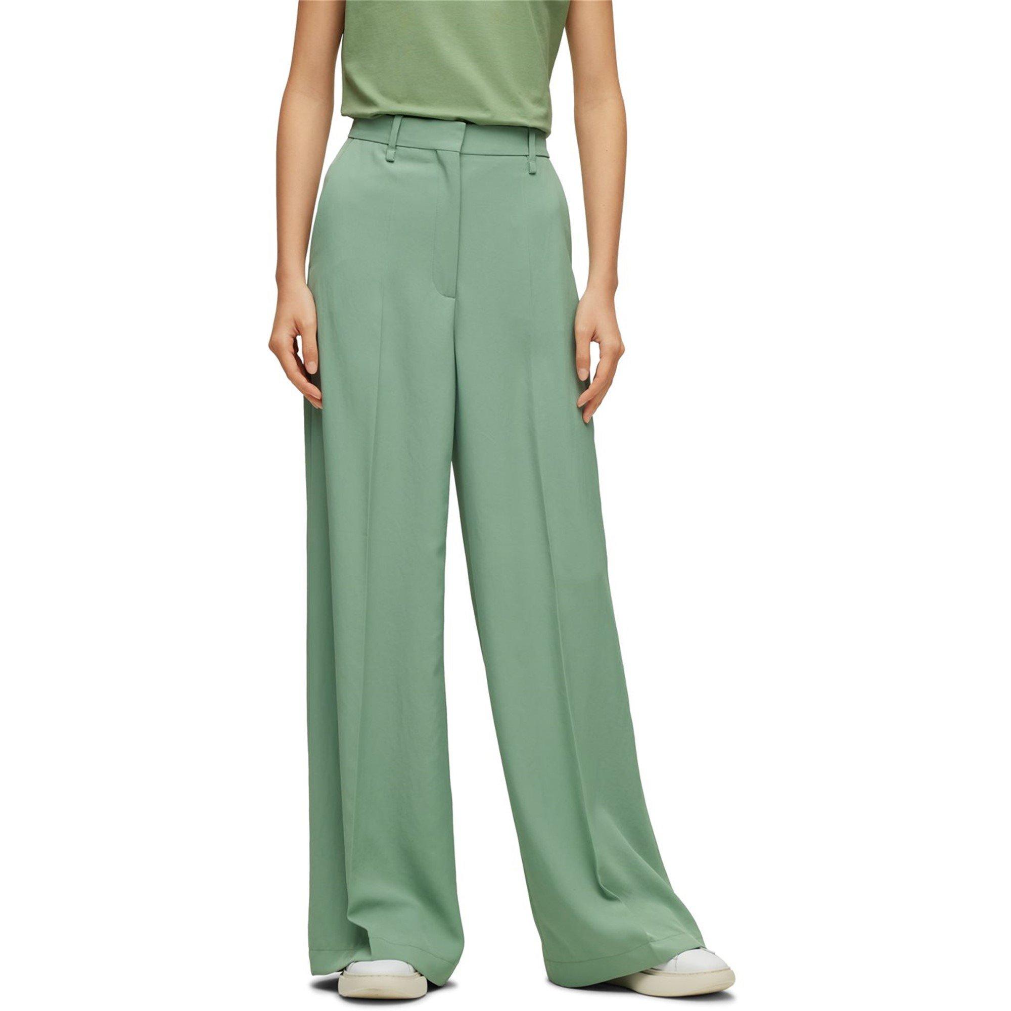 Open Green - Boss - Women's Tikela Straight Trousers - 2