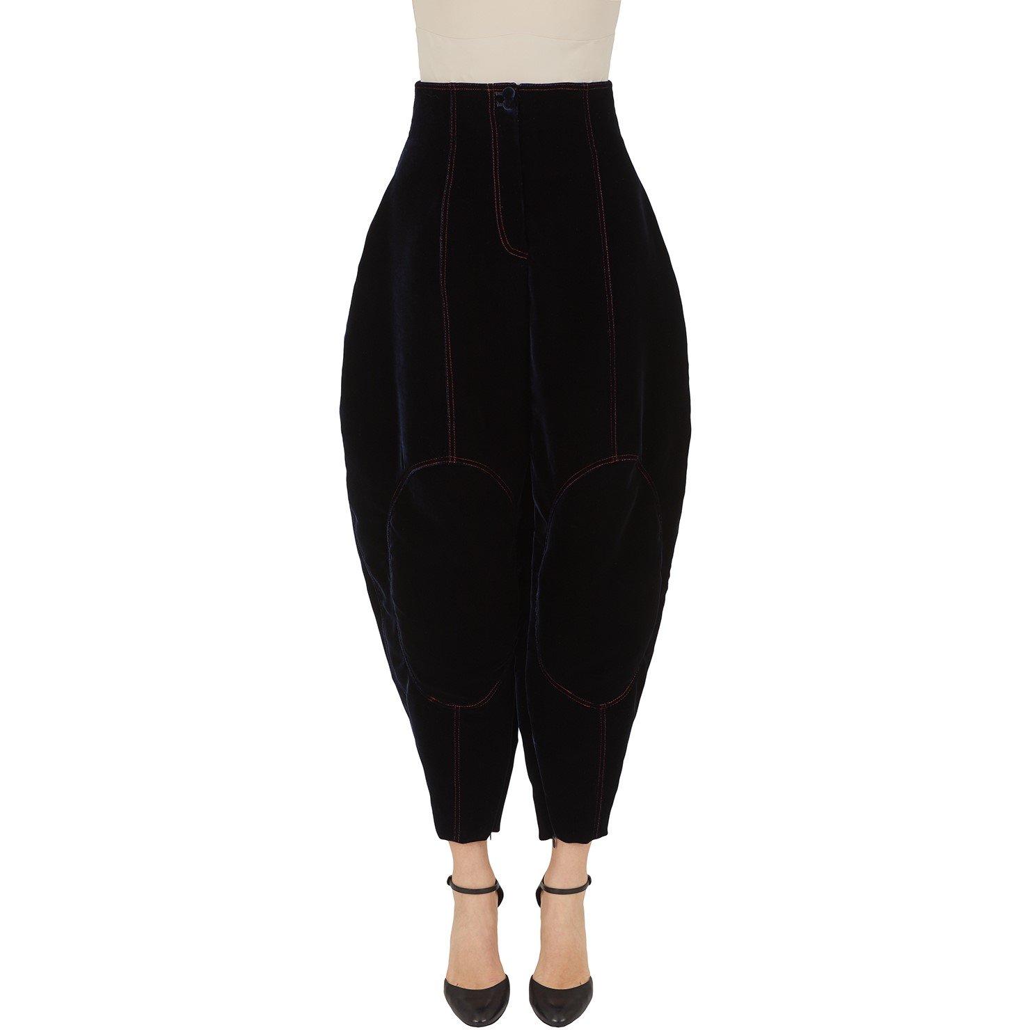 Emporio Armani Women's Straight Leg Trouser - Notte