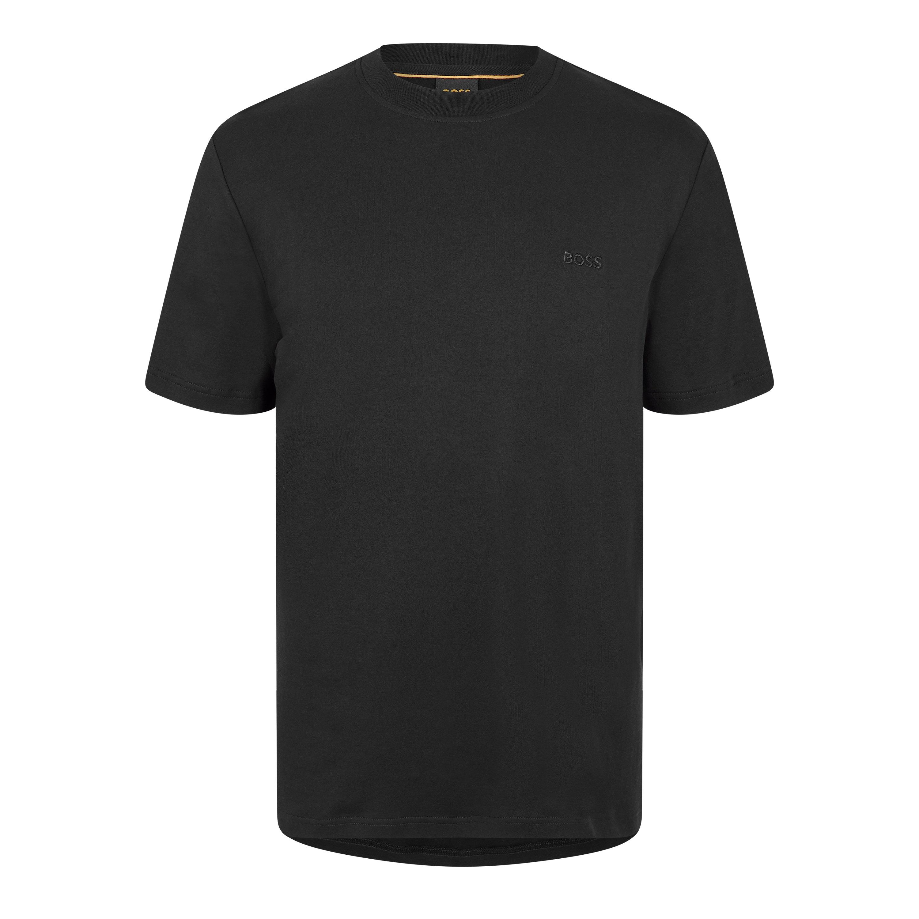 Boss Men's Te Interlock 10262456 01 Polo Shirt - Black - M