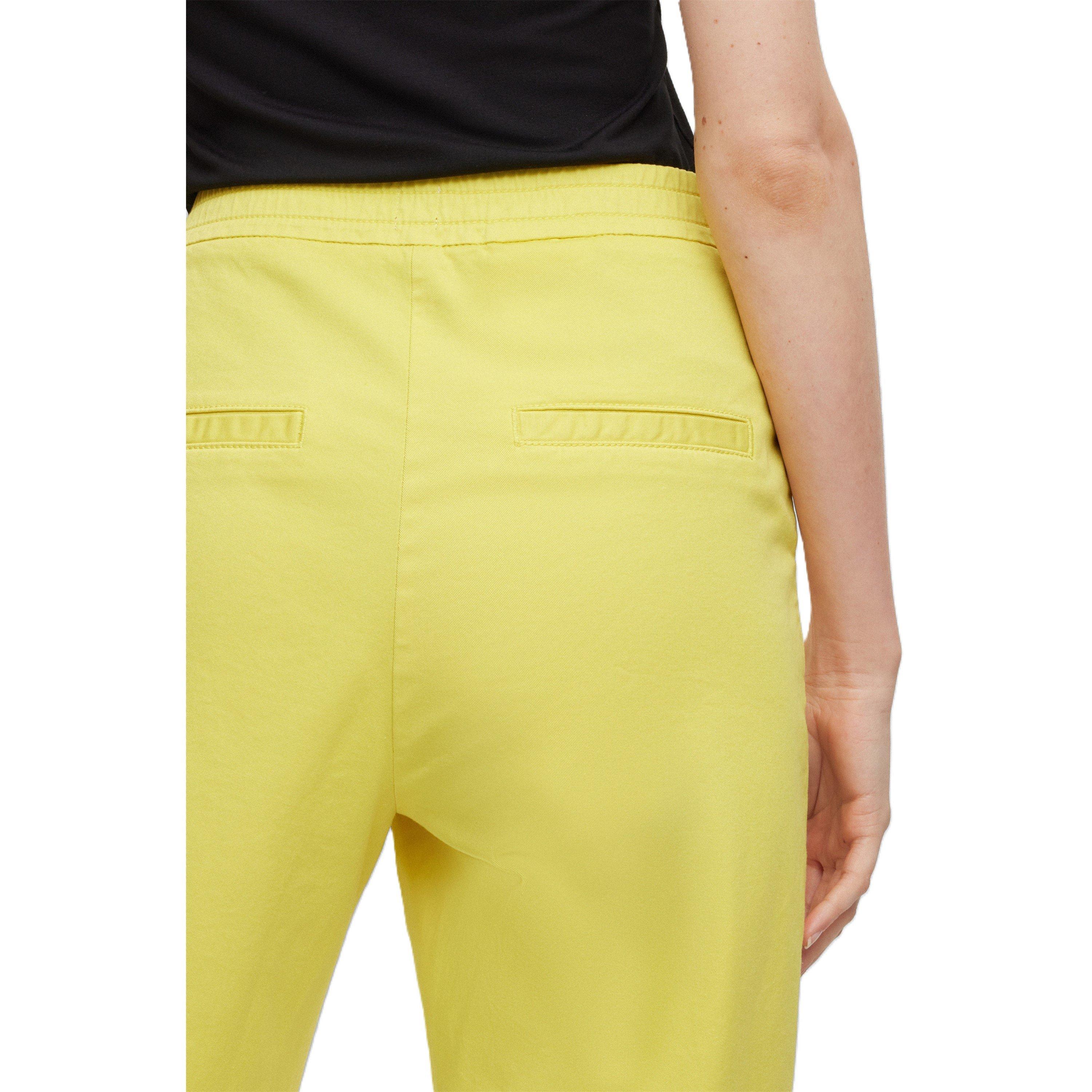 Open Yellow - Boss - Women's Tolinda-D Straight Trousers - 3