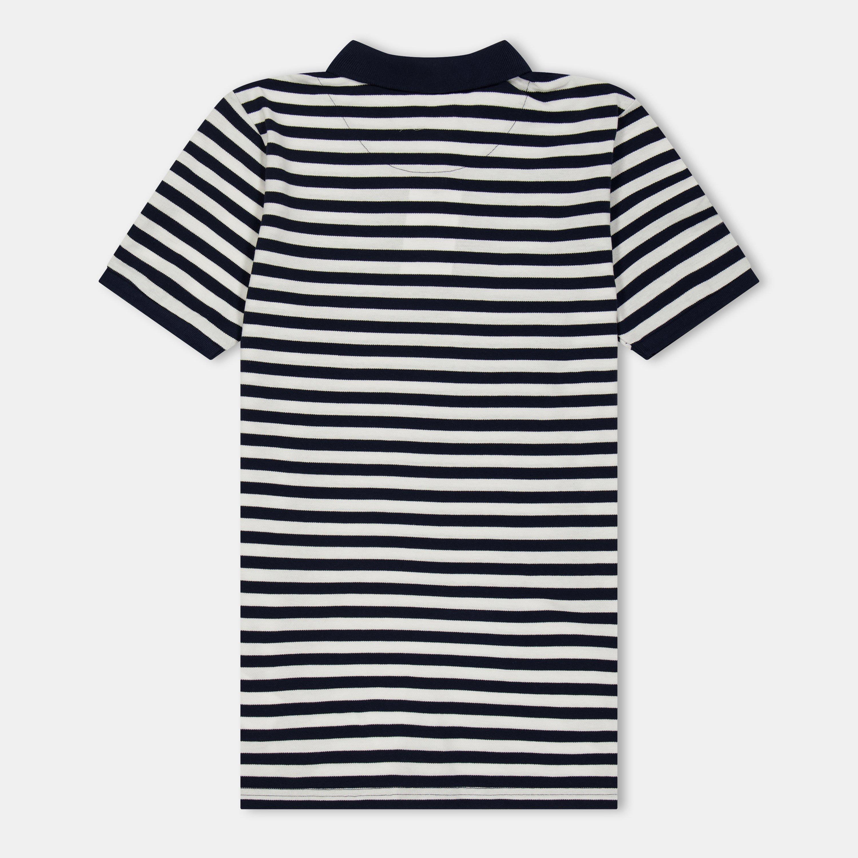 Multi - Farah - Unisex Kids YD Stripe Short Sleeve Polo Shirt - 2