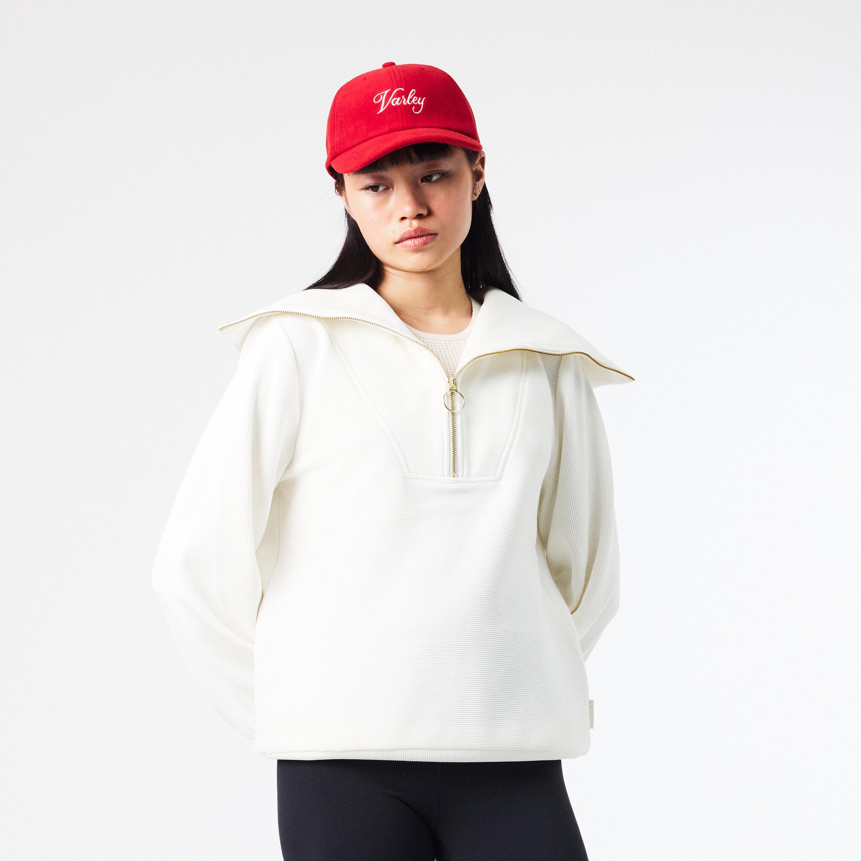 Ivory - Varley - Vine Half-Zip Pullover - 3