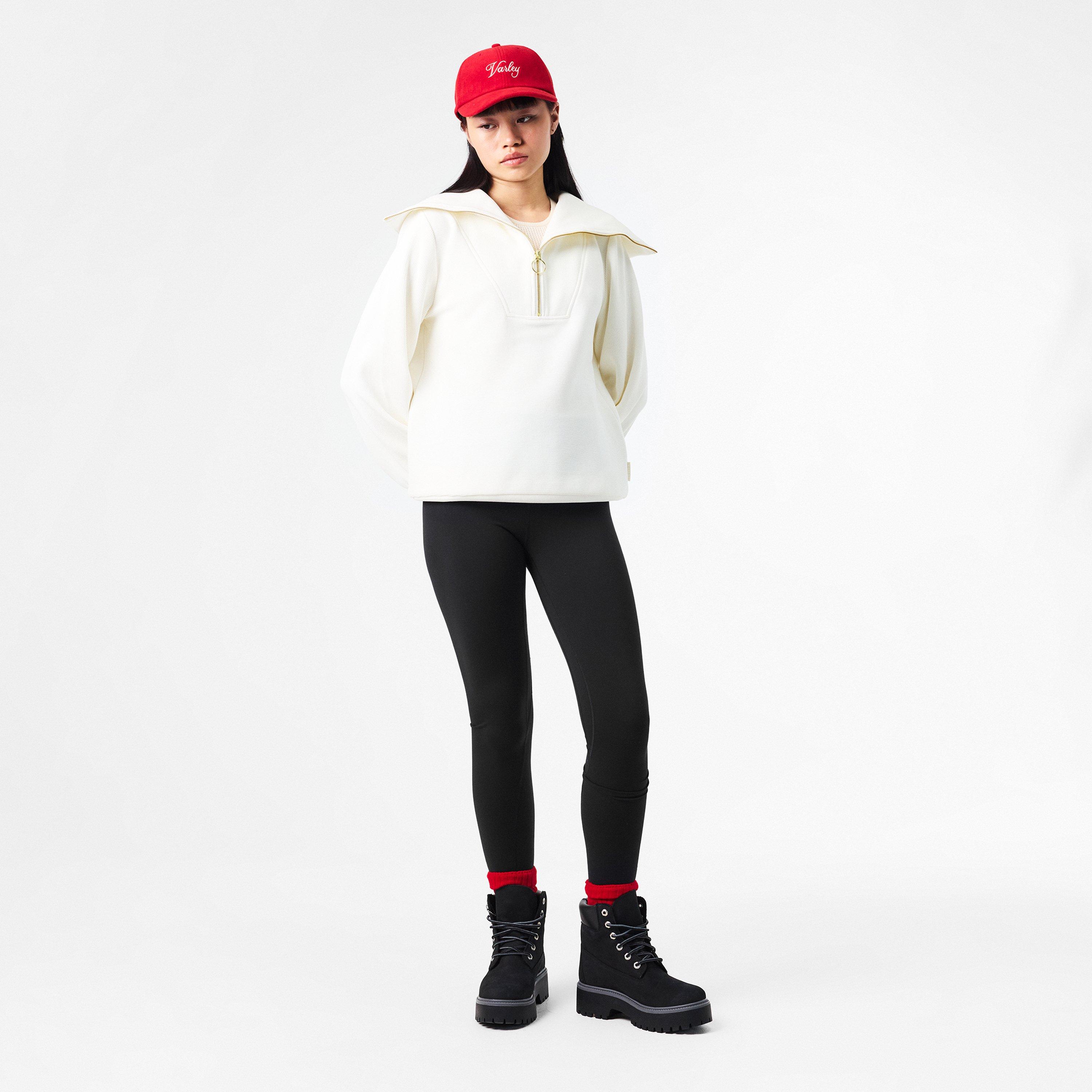 Ivory - Varley - Vine Half-Zip Pullover - 7