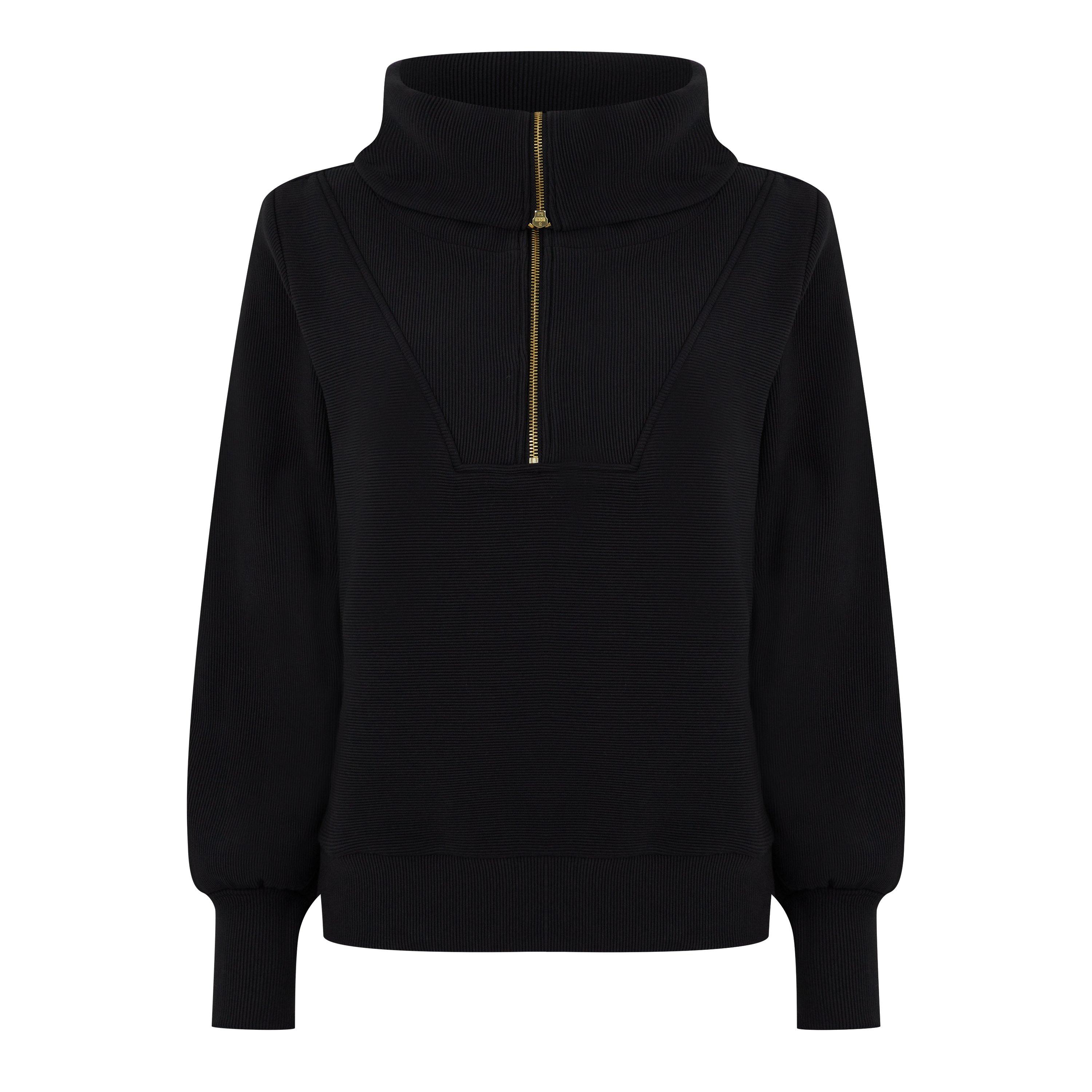 Black - Varley - Vine Half-Zip Pullover - 1