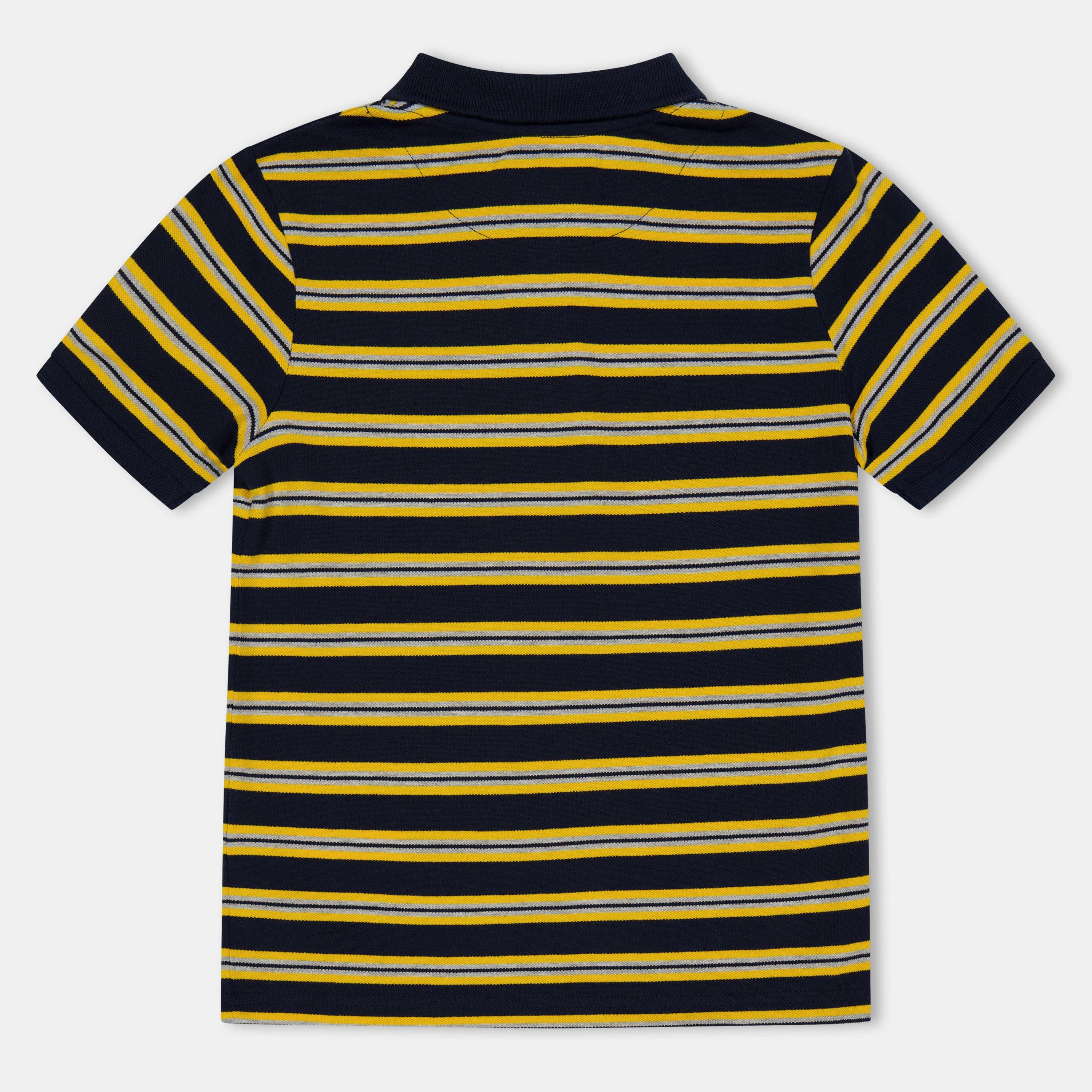 Blå - Farah - Yarn Dye Jersey Polo Blazer Juniors - 2