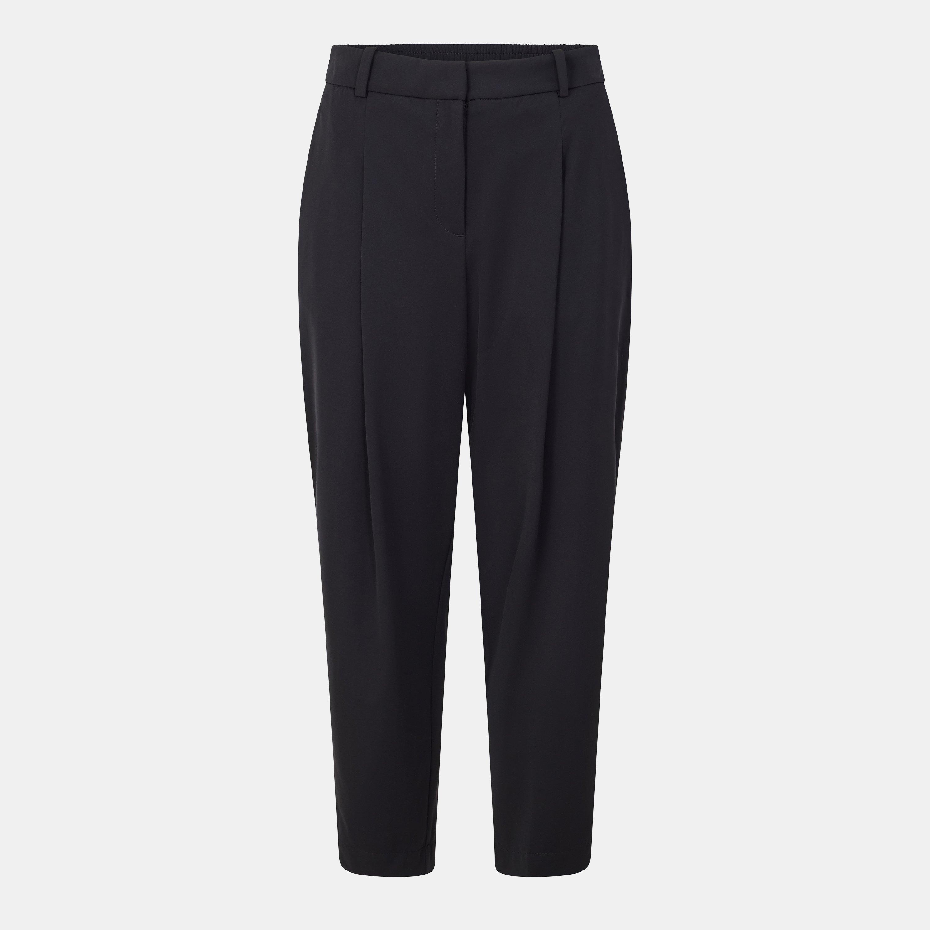 Black - Boss - Women's Tocata In Straight Trousers - 1